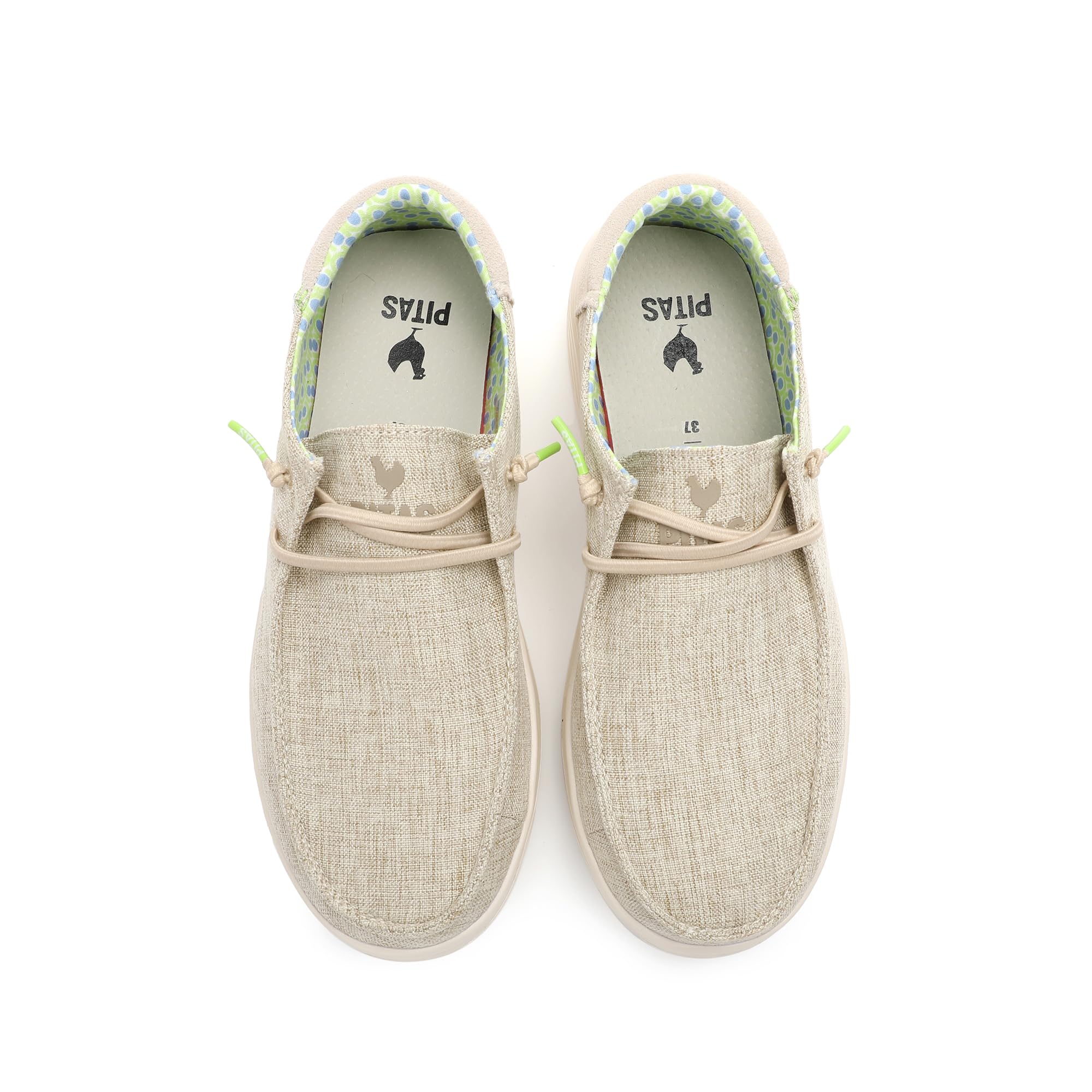 PITAS | Poppy | Scarpe da Barca Estive da Donna | Scarpe Casual per L'Estate | Nautici Casual | Mocassini | Sneakers da Walkinpitas