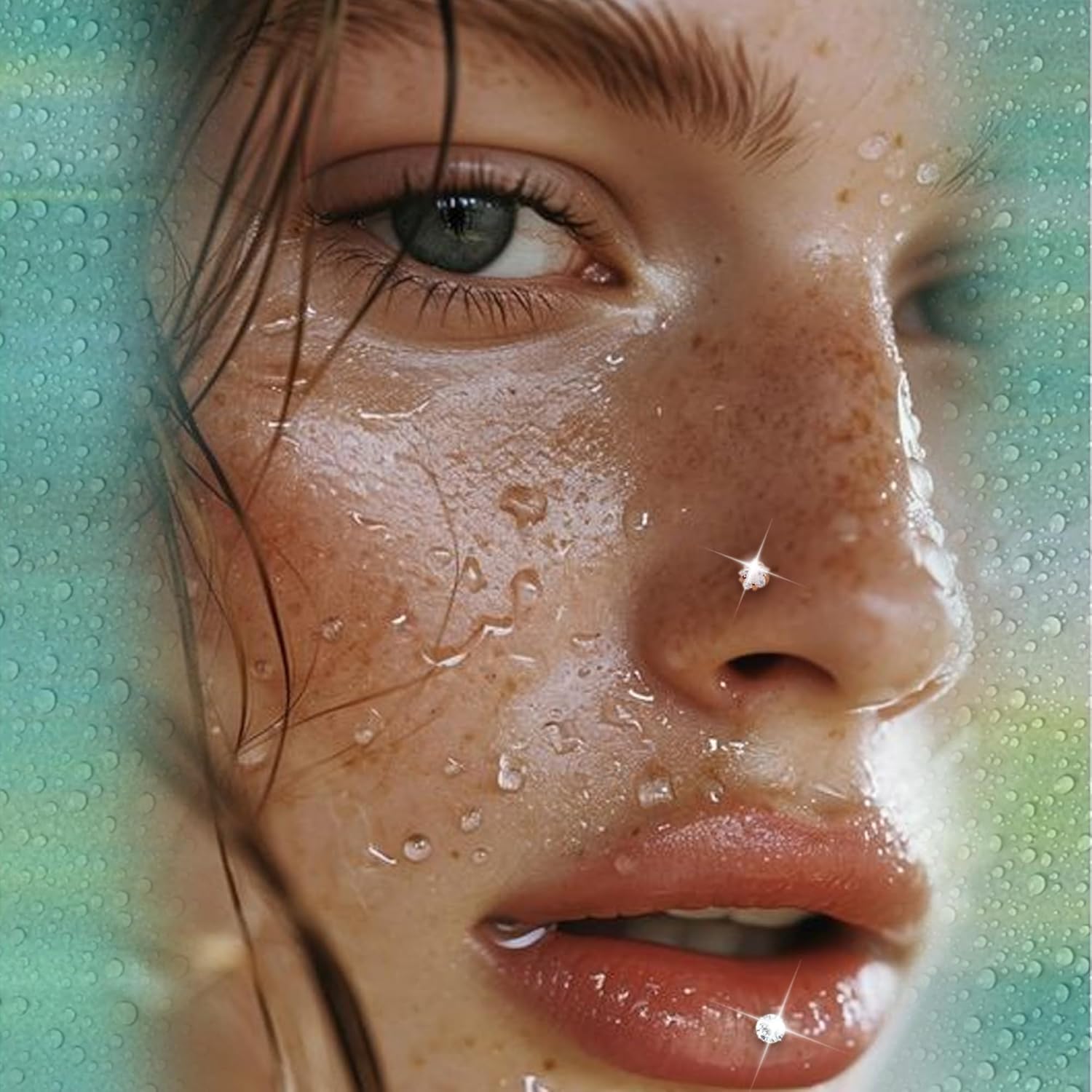 18PCS 16G 18G Internal Thread Nose Stud Flat Back Earrings Studs for Women Hypoallergenic Surgical Steel Labret Cartilage Lip Rings Tragus Helix Conch Piercing Jewelry - Image 6