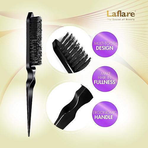 Miniatura 6 de Nueva cera de control de bordes para mujer, agarre fuerte, vegana, segura para niños y piel sensible, control de bordes para cabello negro, juego de