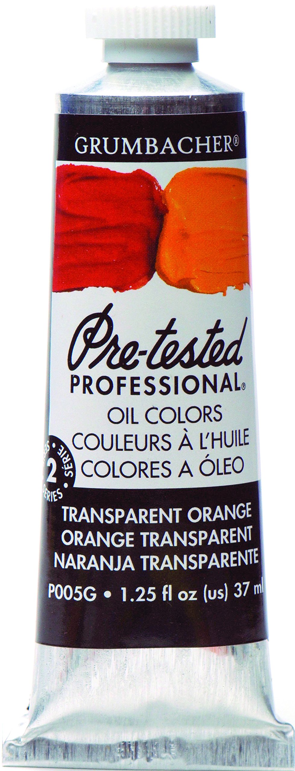 GrumbacherPRE OIL 37ML TRANS ORANGE