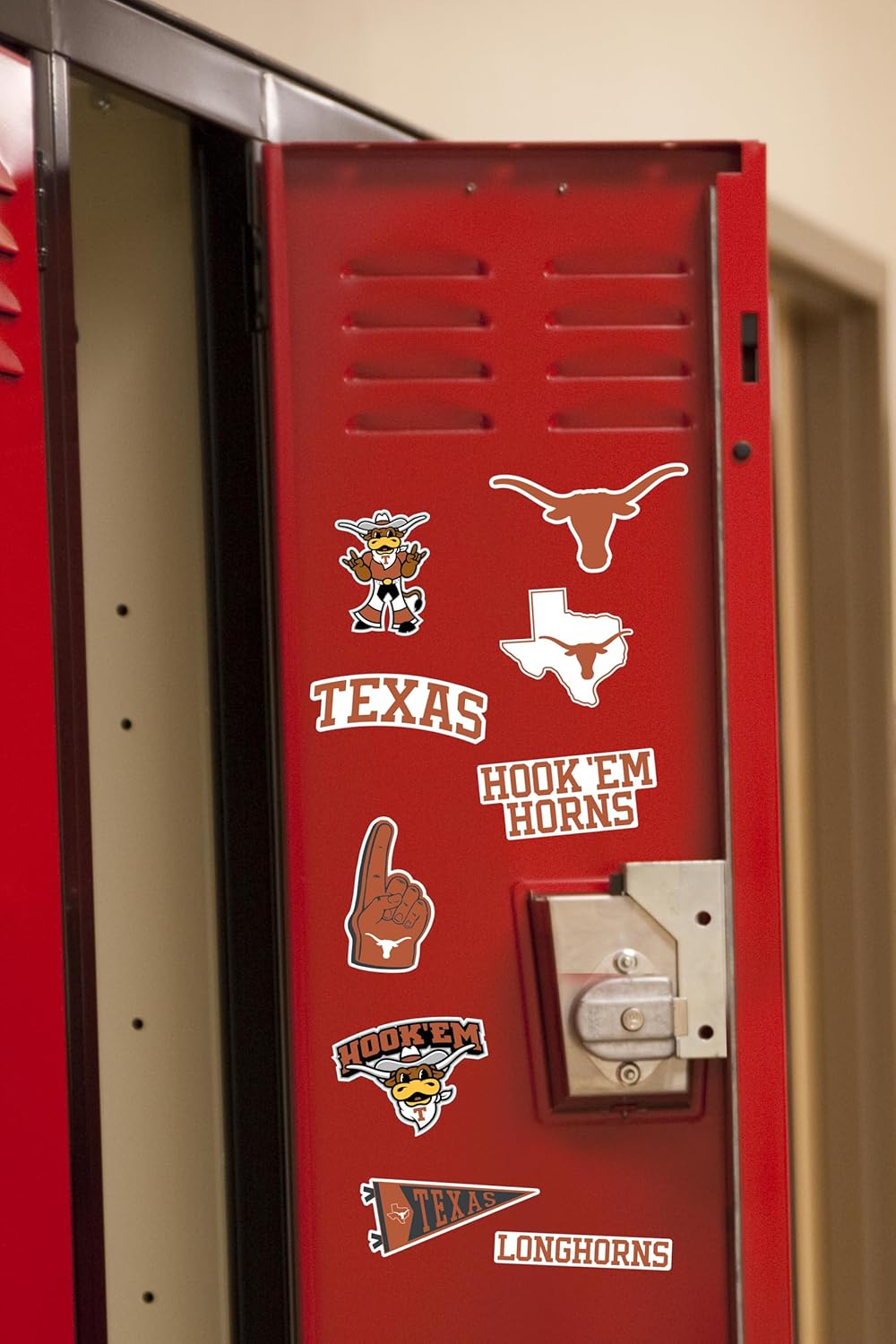University of Texas Mixed 50ct Vinyl Sticker Pack – Large Waterproof Longhorns, Hook ’Em, Foam Finger & Pennant Decals for Laptops, Water Bottles, Tablets, Scrapbooks, Vehicles & More - Image 4