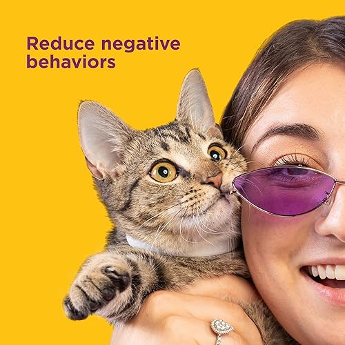 Miniatura 4 de Comfort Zone Paquete económico de collar calmante para gatos: 4 collares calmantes de 30 días para 120 días de calma; las feromonas para gatos