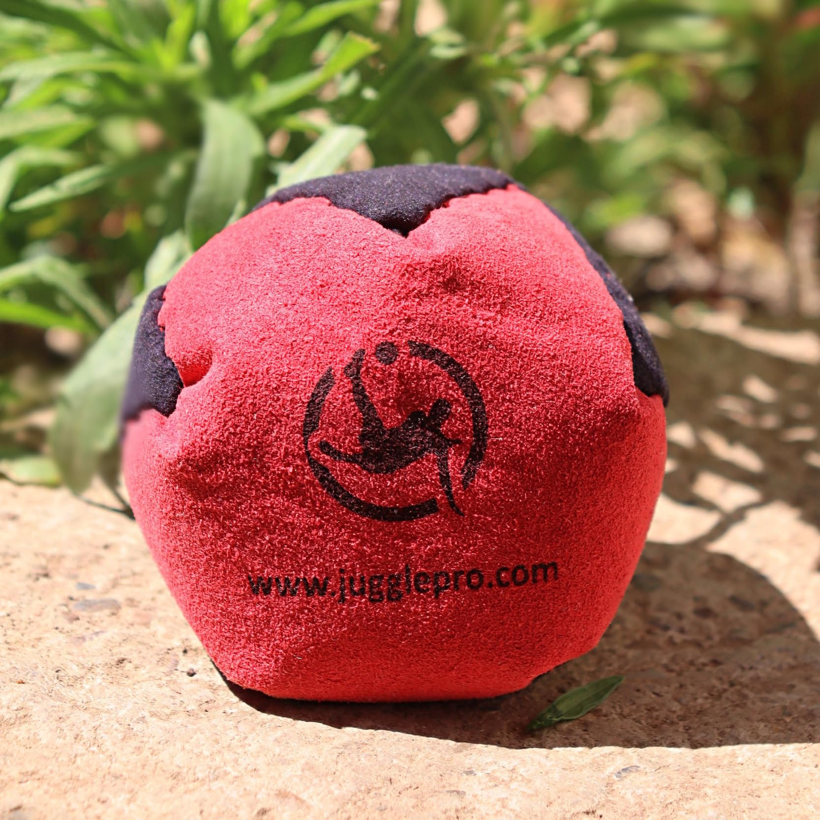 Footbag Hacky Sack Classic –3er Set hackisack bälle Handgenäht mit verstärkten Nähten & Amara Ultra Suede – Jonglierbälle für Anfänger & Profis – Für Indoor & Outdoor geeignet