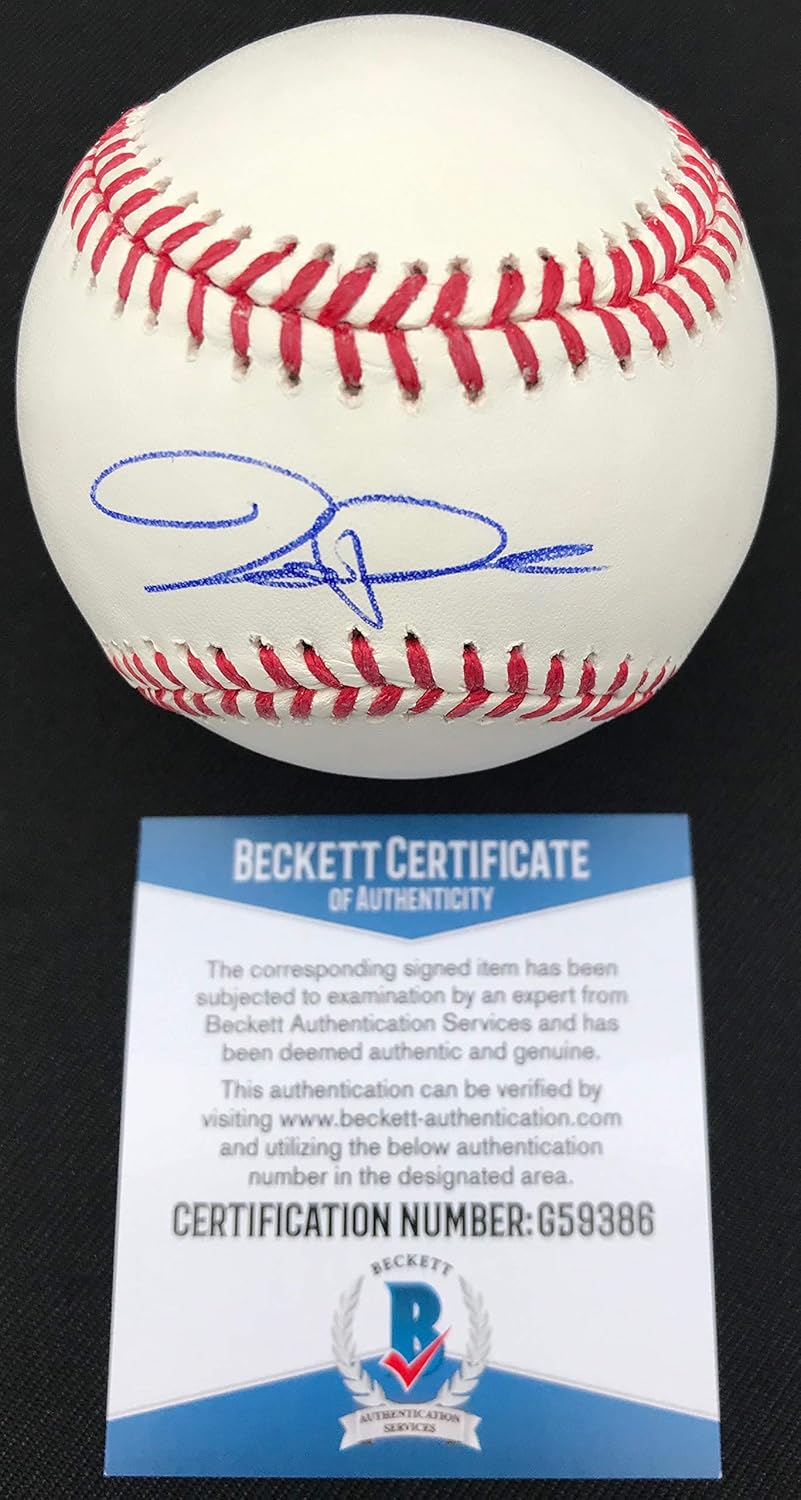 GOLD GLOVE!!! Joe Panik NEW YORK METS Autographed Signed ROMLB Baseball Beckett BAS