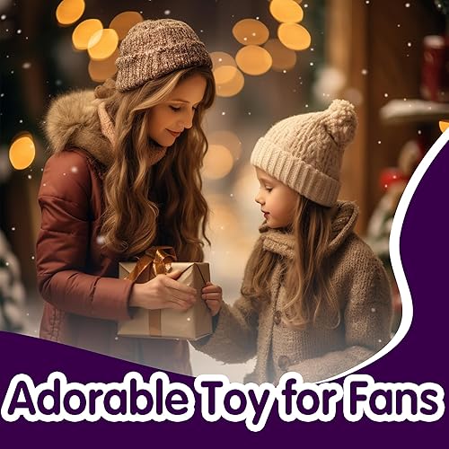 Miniatura 6 de Rugvan Adorable juguete de peluche de miércoles con 3 trajes de vestir, muñeca de miércoles de Halloween de 10 pulgadas con vestidos, juego de