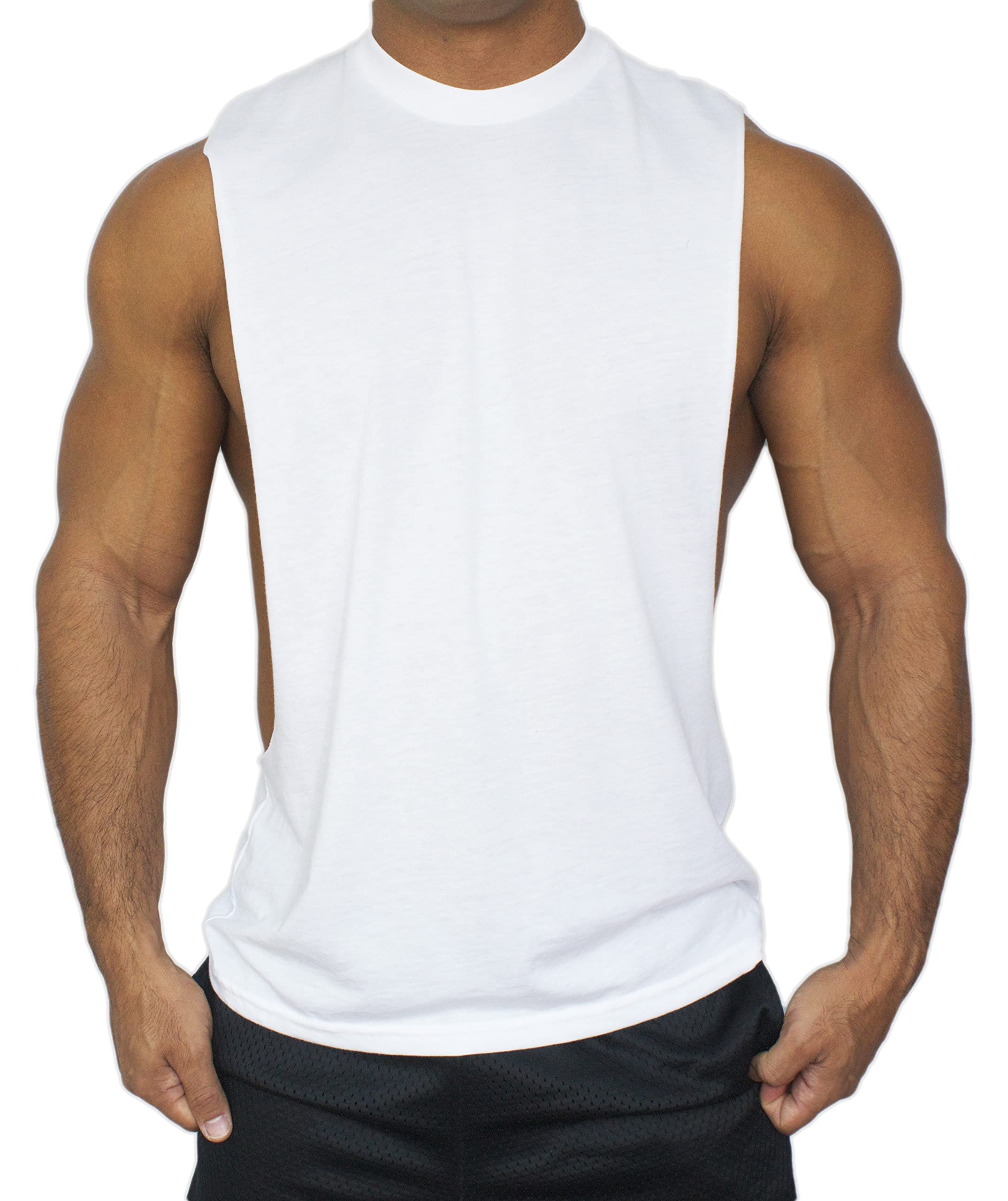 Muscle Nation Stringer Neon Nation Muscle Cut Stringer Workout T Shirt Tank Bodybuilder ...