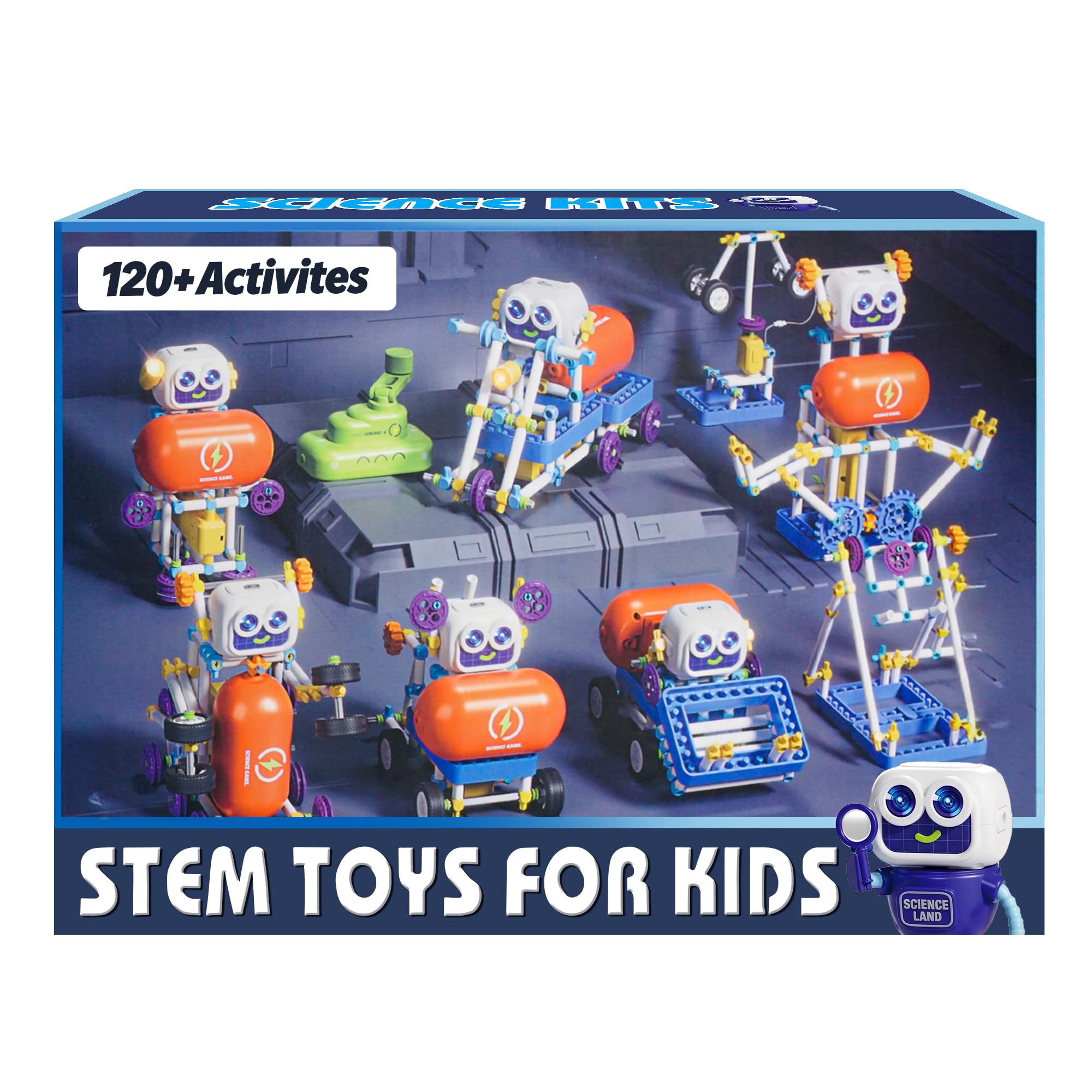 Amazon.com: SMILESSKIDDO 120-in-1 Science Robot Kit STEM Learning