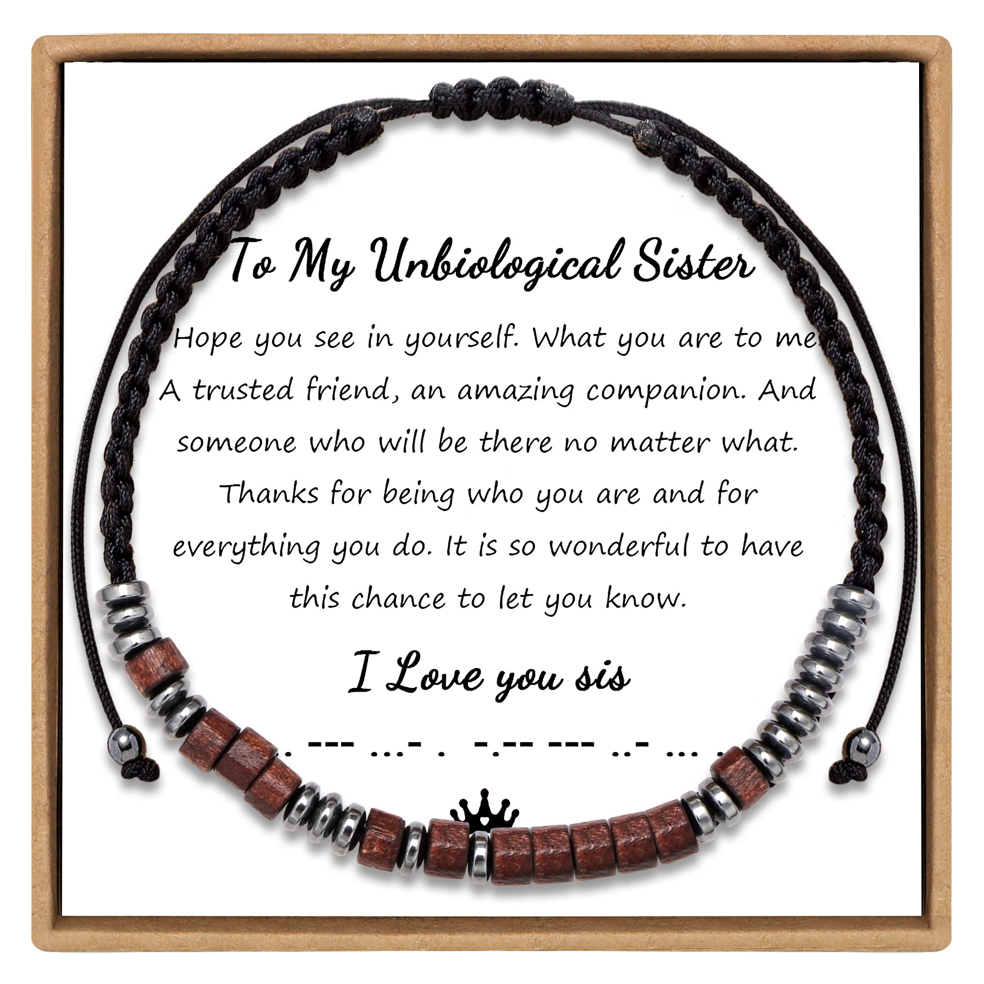 JoycuFFJoycuFF 𝐈 𝐋𝐨𝐯𝐞 𝐘𝐨𝐮 Morse Code Bracelets for Women Men 𝐆𝐢𝐟𝐭𝐬 𝐟𝐨𝐫 𝐇𝐞𝐫/𝐇𝐢𝐦 Friendship Jewelry Anniversary Birthday Gifts for Wife Husband Friends Sisters Mom Daughter Boyfriend