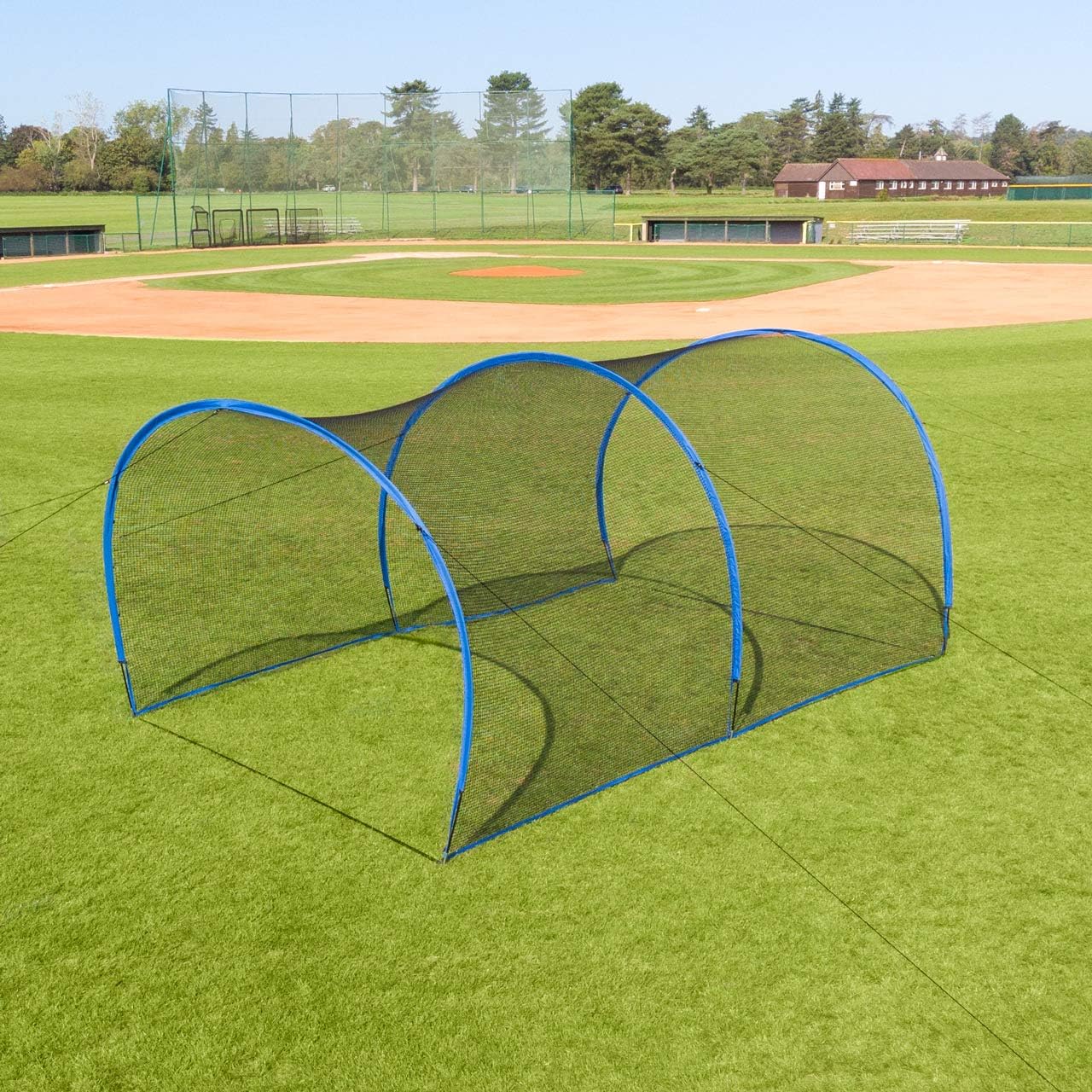 FORTRESS PopUp Cricket Batting Net Garden Cricket Net [20ft, 40ft