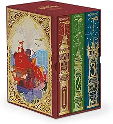 Harry Potter Books 1-3 Boxed Set (Minalima Edition) (Interactive Illustrated Edition): Harry Potter and the Sorcerer's Stone/Harry Potter and the ... ... / Harry Potter and the Prisoner of Azkaban