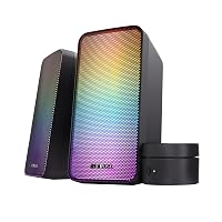 GXTrust Wezz 2.0 Casse PC Gaming con Illuminazione LED RGB, 12W (6W RMS)