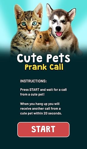Cute Pets Prank Call (Cat, Dog, Rabbit, Hamster and more!)