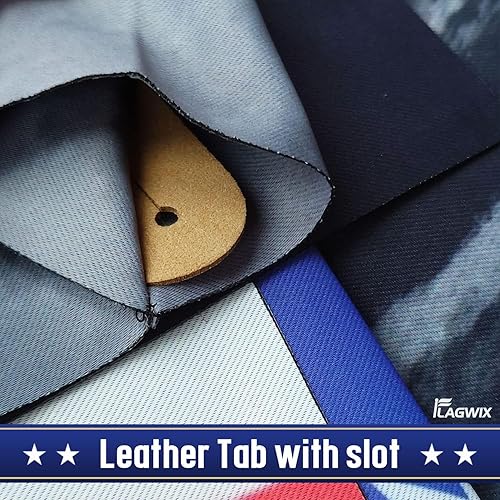 Miniatura 4 de FLAGWIX Banderas de perro patriota americano, bandera de perro labrador retriever de doble cara, decoración para el hogar, exterior, bandera