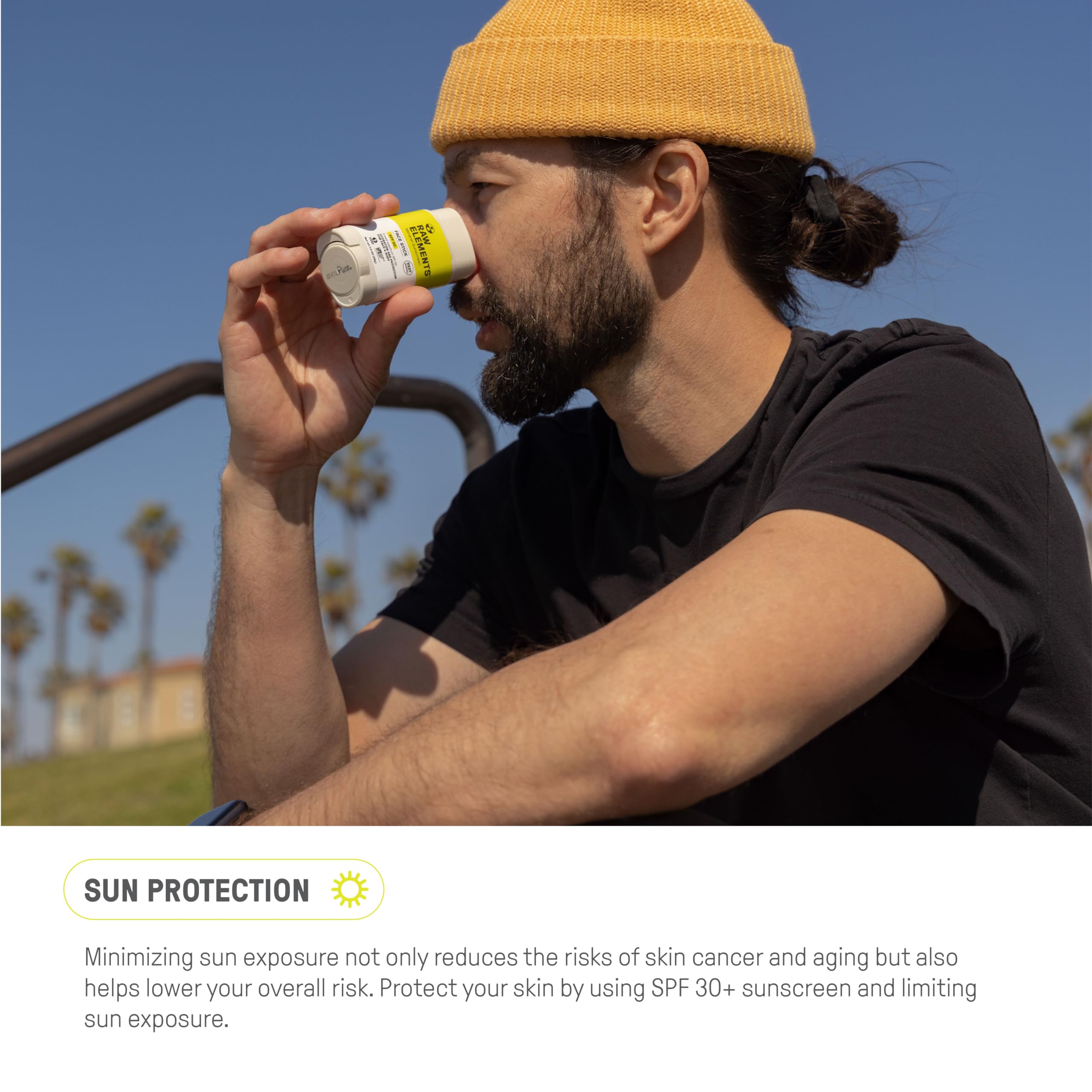 Raw Elements SPF 50 All-Natural Mineral Sunscreen Stick
