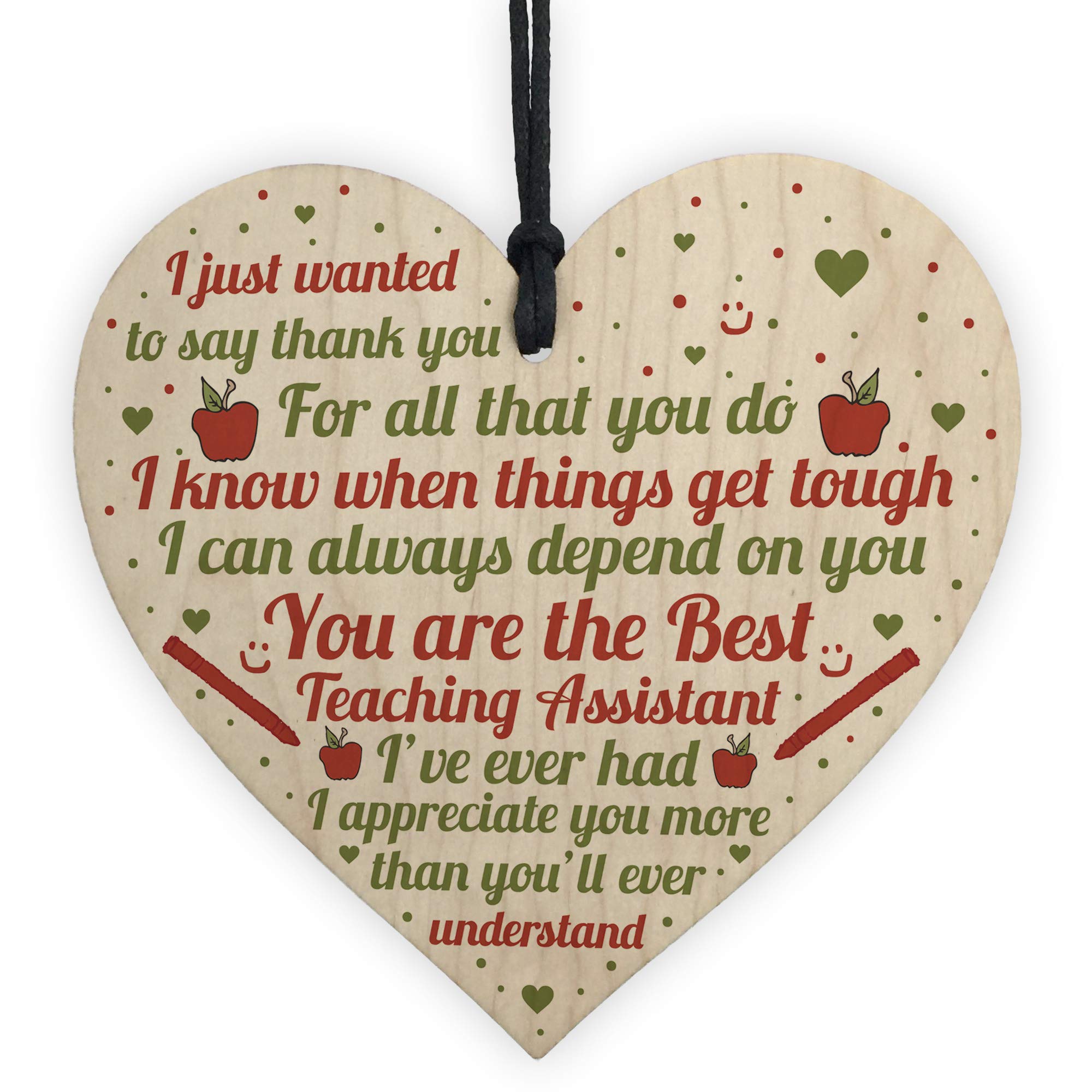 Red Ocean Teaching Assistant Thank You Gifts School/Nursery/Pre School Leaving Gifts End Of Term Present