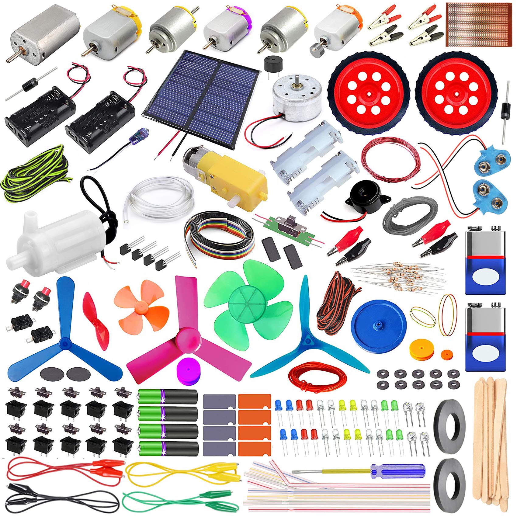 Kit4Curious STEM Learning Scientist Activity Kit -Tinkering Lab Science Fun Box with Booklet