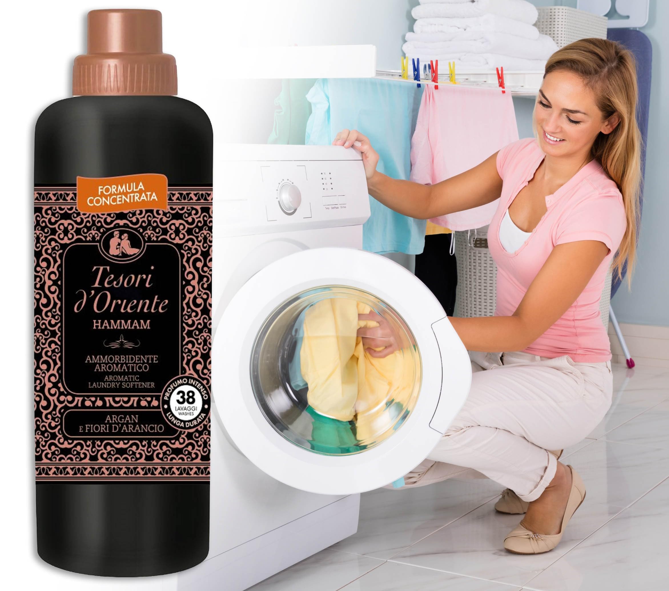Tesori d'Oriente Hammam skoncentrowany płyn do płukania 750 ml x2