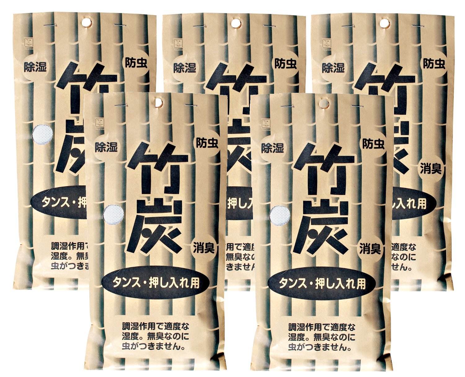 Amazon.co.jp: 小久保工業所 竹炭 消臭剤 (タンス・押入れ用) 除湿剤 