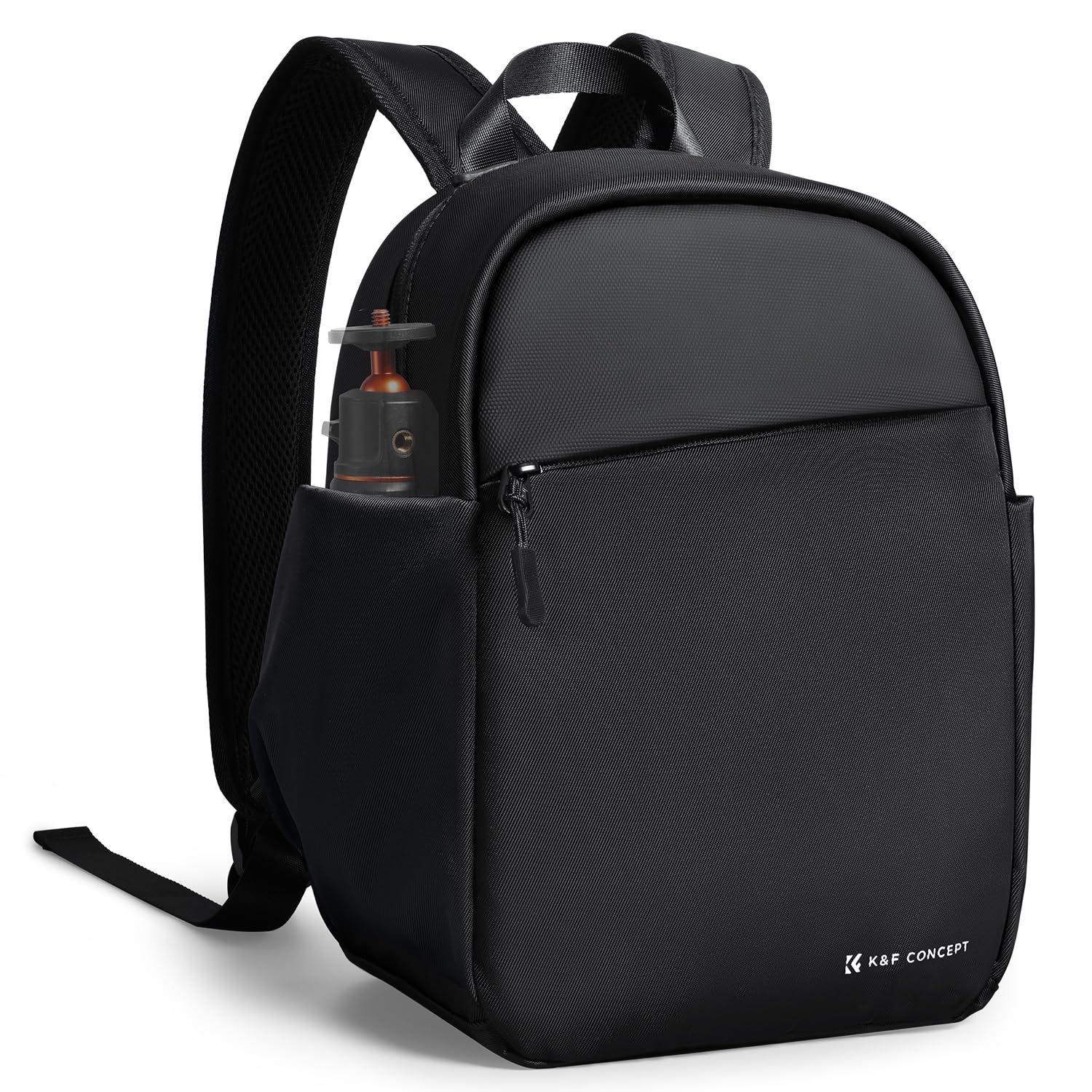 K&F CONCEPT Sac à dos pour appareil photo, petit sac à dos photo compact sacoche de protection épaisse pour appareil photo, résistante à l'eau, compatible avec un appareil photo, tablette 9,7 pouces