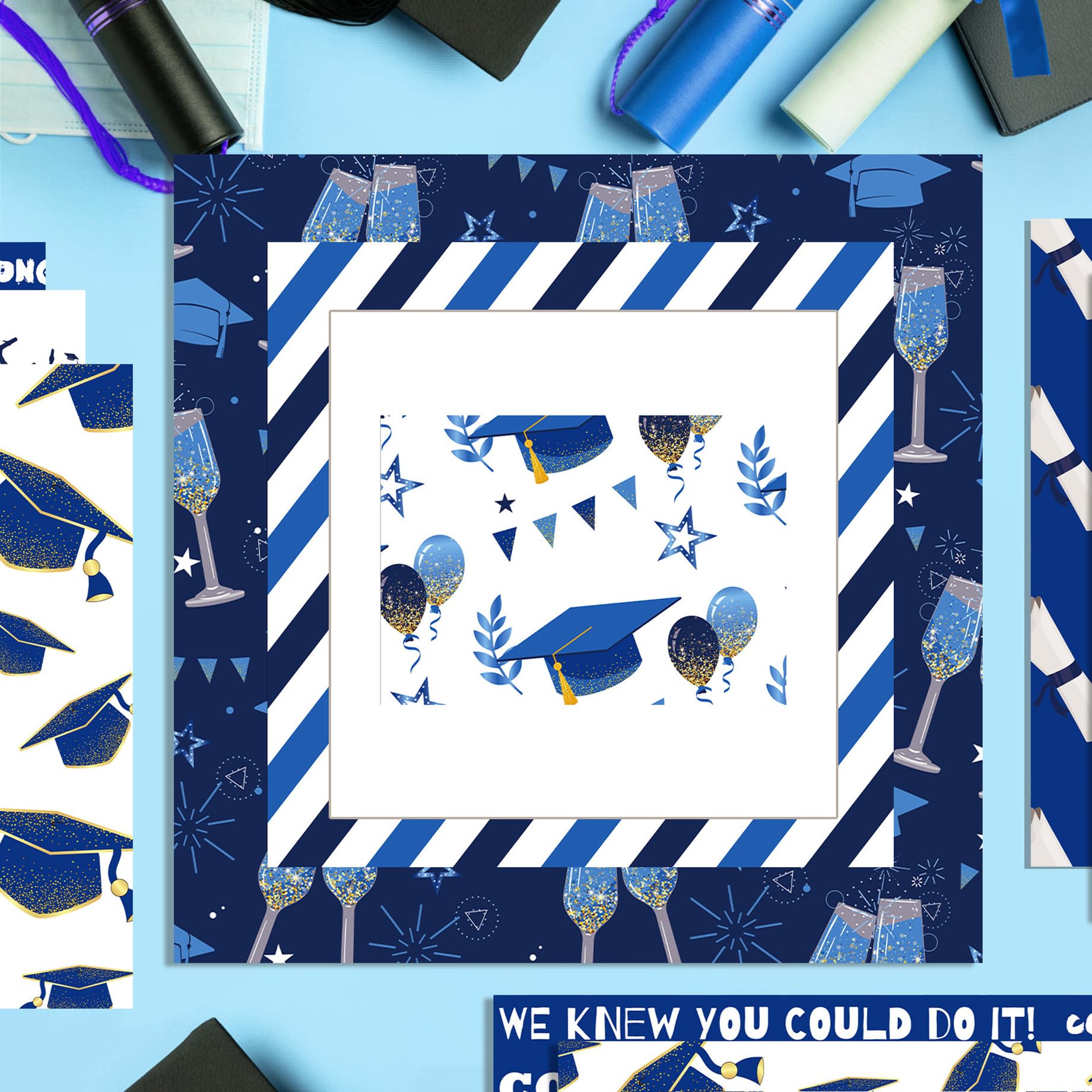 Papier do scrapbookingu, 12"x12", 24 arkusze papieru kartonowego, dwustronny papier do wzorów, 160 g/m2 papier dekoracyjny o dużej gramaturze(1)