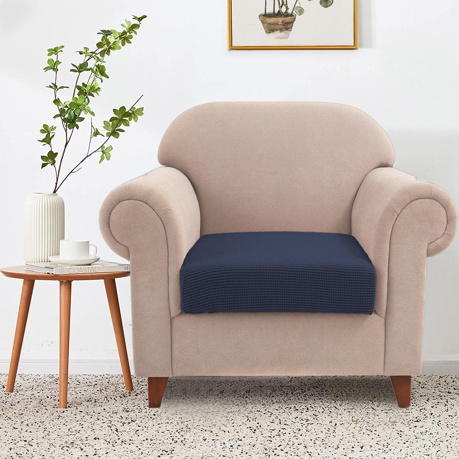 NC HOME Water Resistant Sofa Cushion Slipcovers, RV Seat Cushion Covers High Stretch Furniture Protector - Image 2