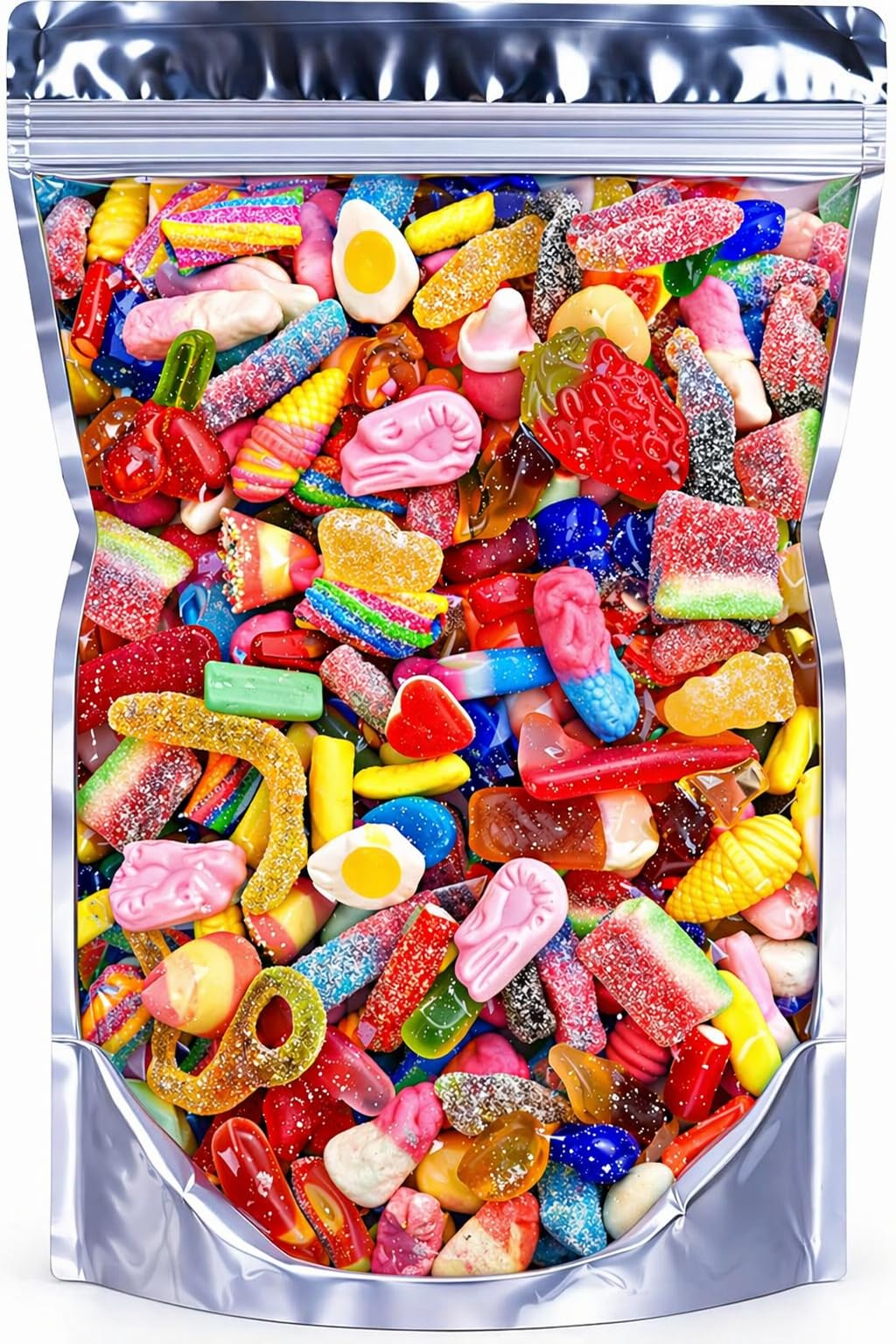 ZANGOC Vegan Sweets – Vegetarian Pick and Mix Bulk Pouch | Retro