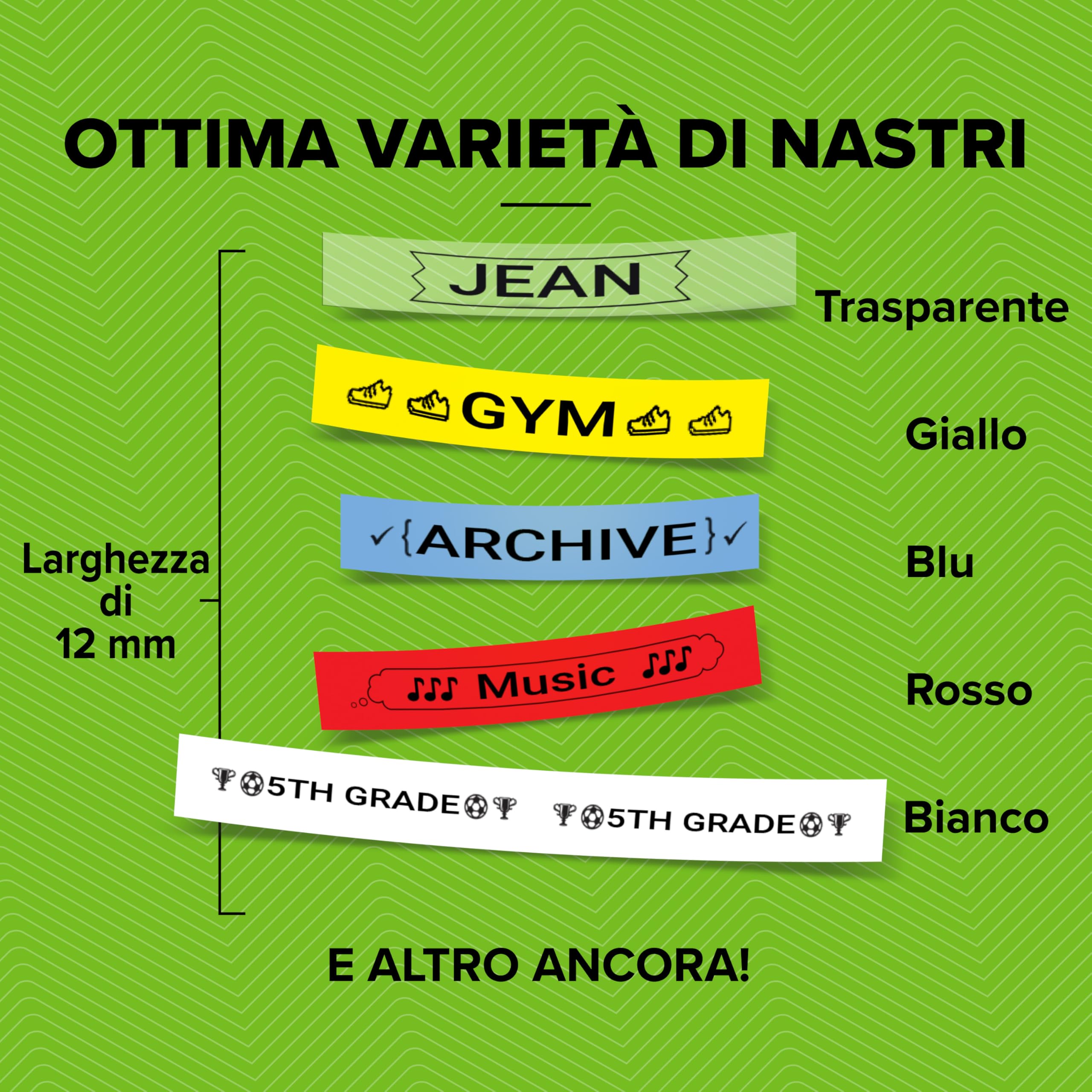 DYMO LetraTag LT-100T Etichettatrice palmare con tastiera ABC e display LCD 13 caratteri