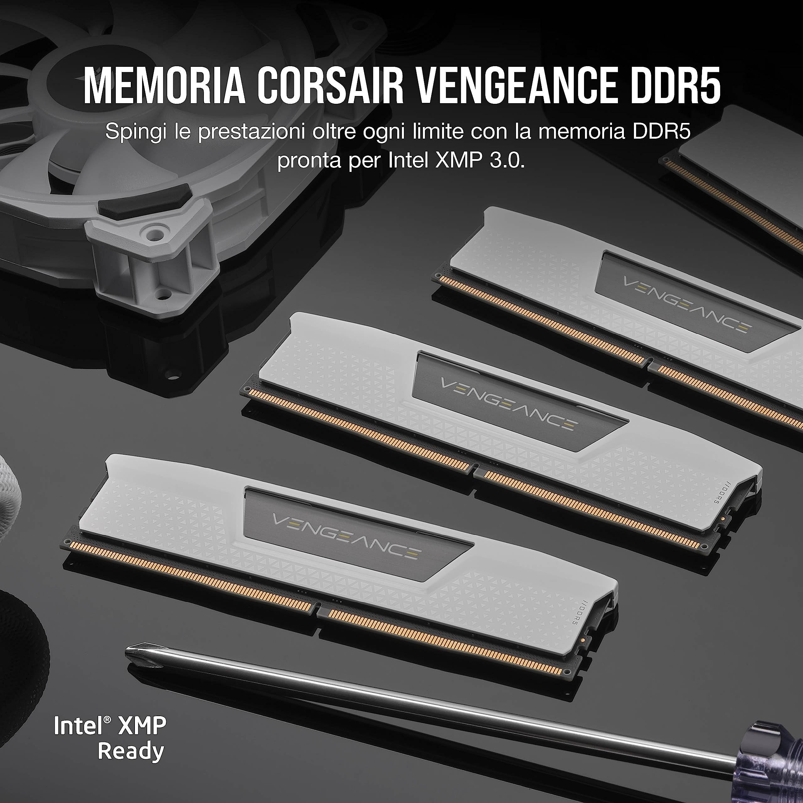 CORSAIR VENGEANCE DDR5 RAM 64GB (2x32GB) 5600MHz CL40 Intel XMP