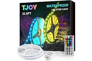 TJOY Waterproof LED Lights for Shower