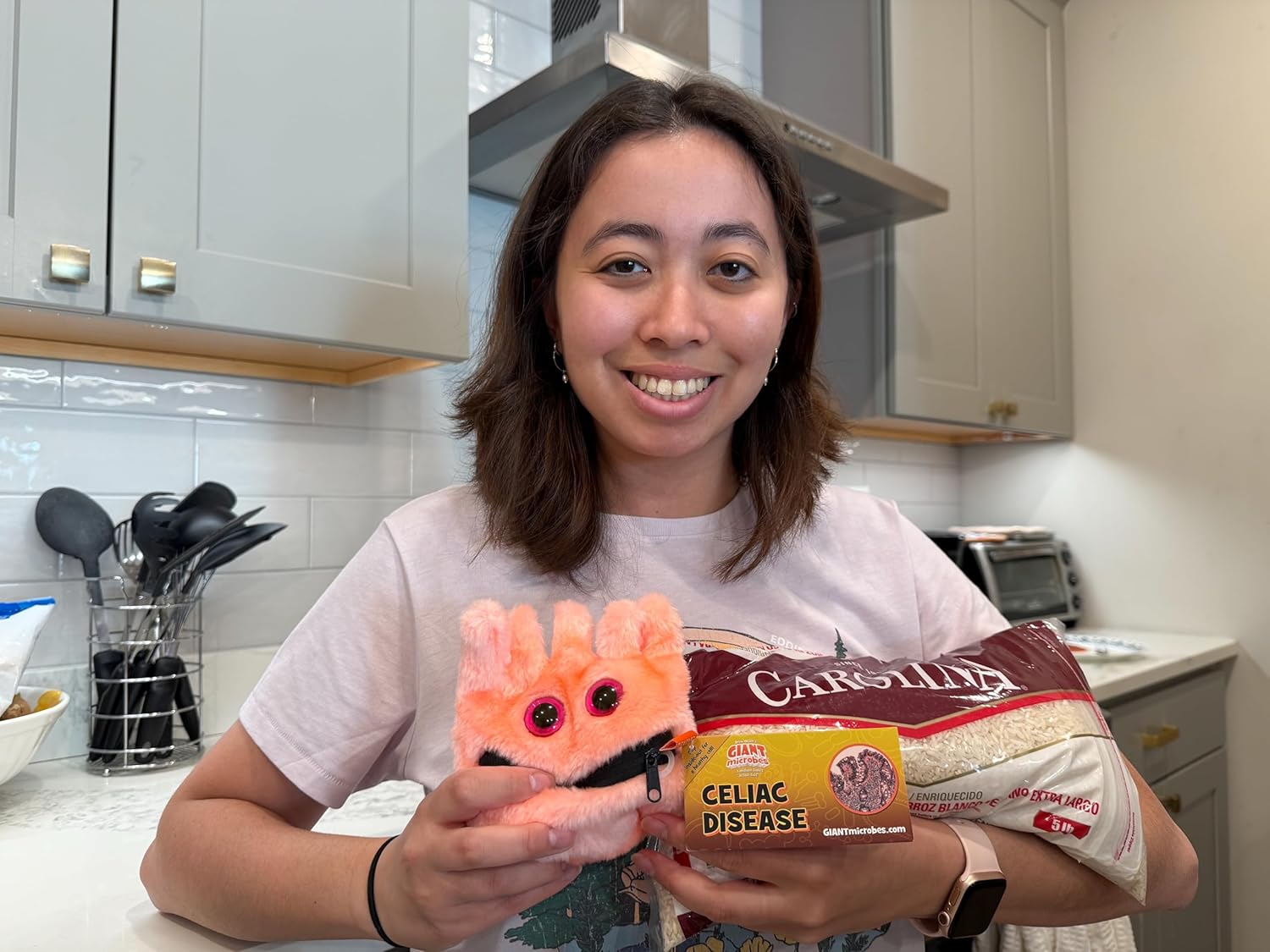 GIANT MICROBES Transforming Celiac Disease Plush, Celiac Gifts, Chronic Illness Essentials, Gastroenterology Gifts, Celiac Disease Awareness, Funny Gluten, Autoimmune Disease