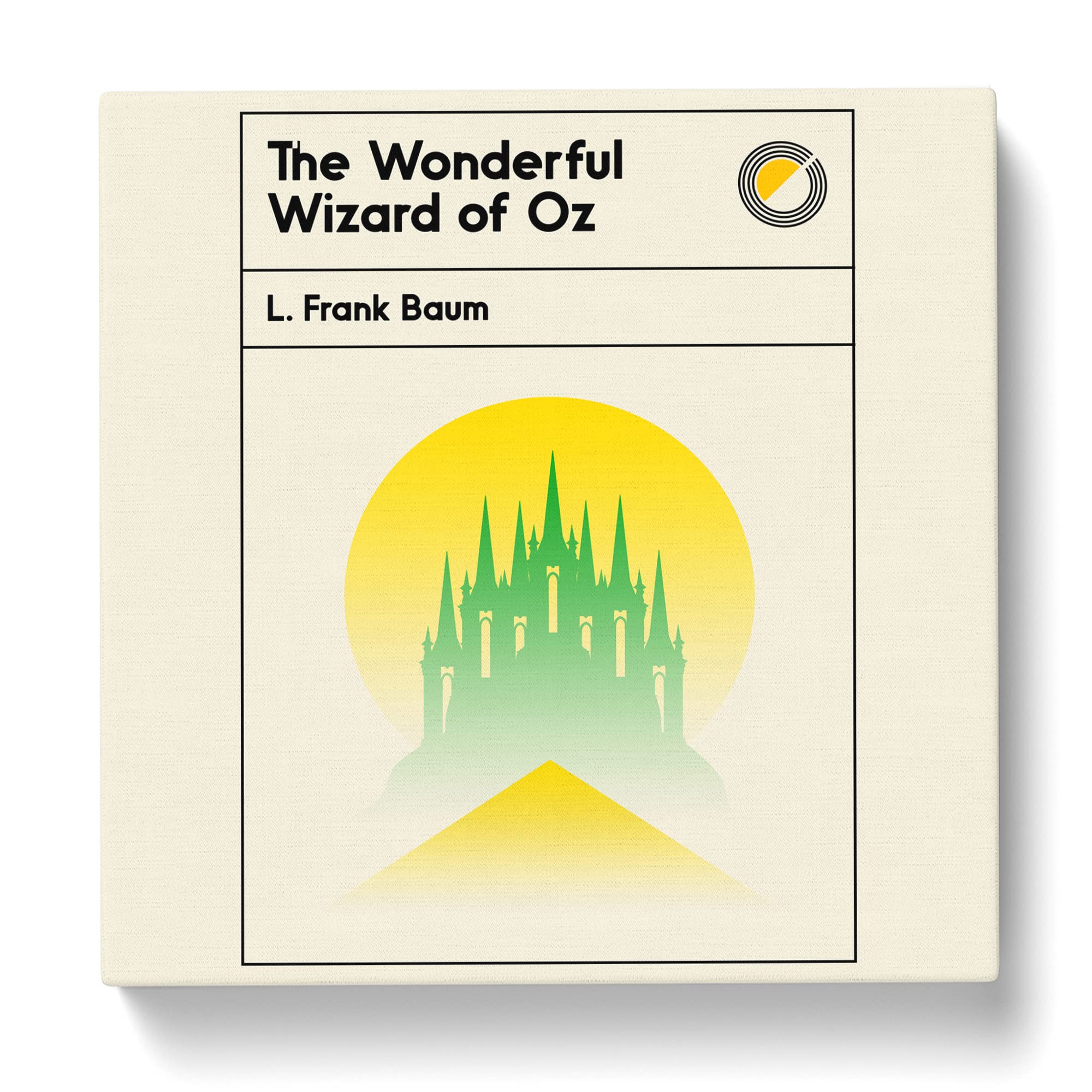 Book Cover The Wonderful Wizard of Oz L. Frank Baum Canvas Print, Mixed, 35L x 35W cm - Image 3
