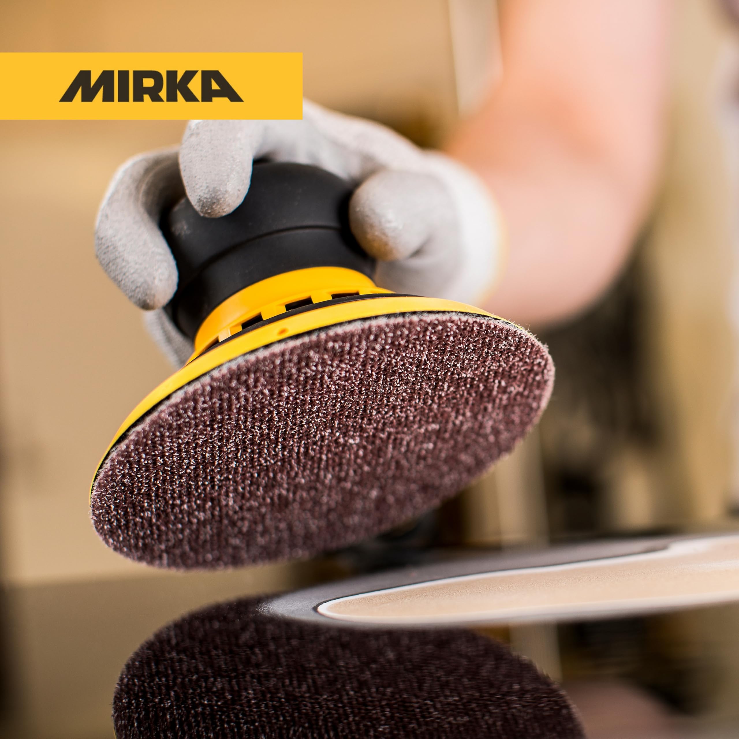 Mirka AH24102560 tarcze szlifierskie do Abranet Ace HD 150 mm, ziarnistość 60, brązowe, 150 mm, 25 sztuk