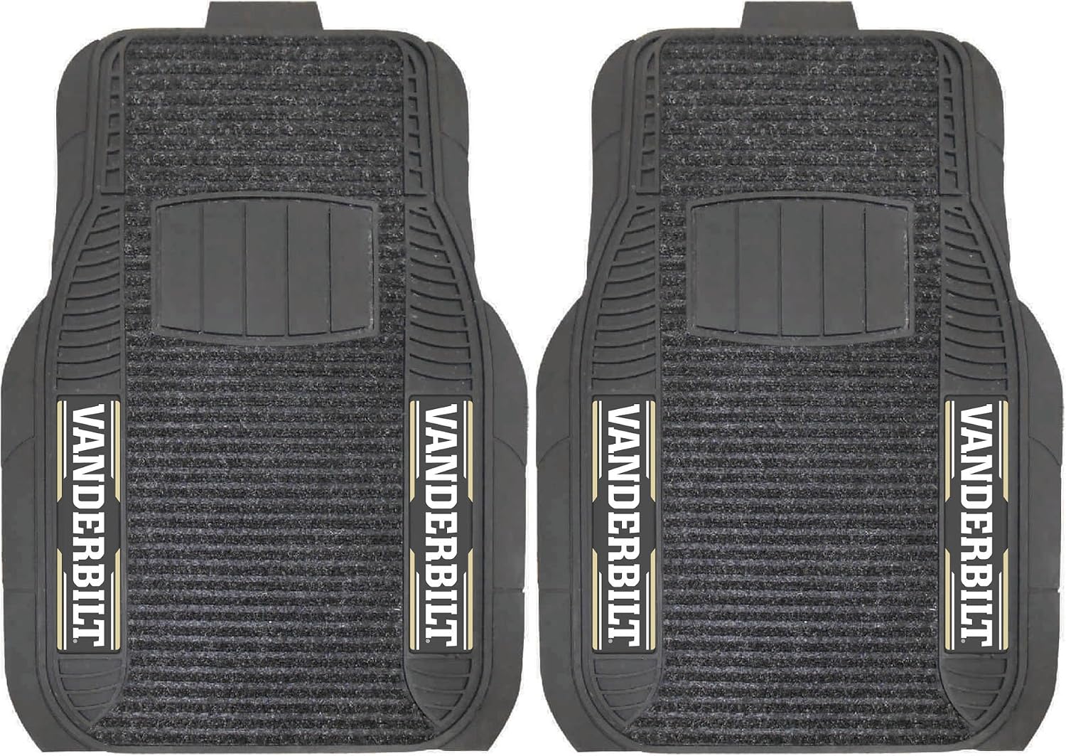 FANMATS NCAA Unisex-Adult 2-pc Deluxe Car Mat Set