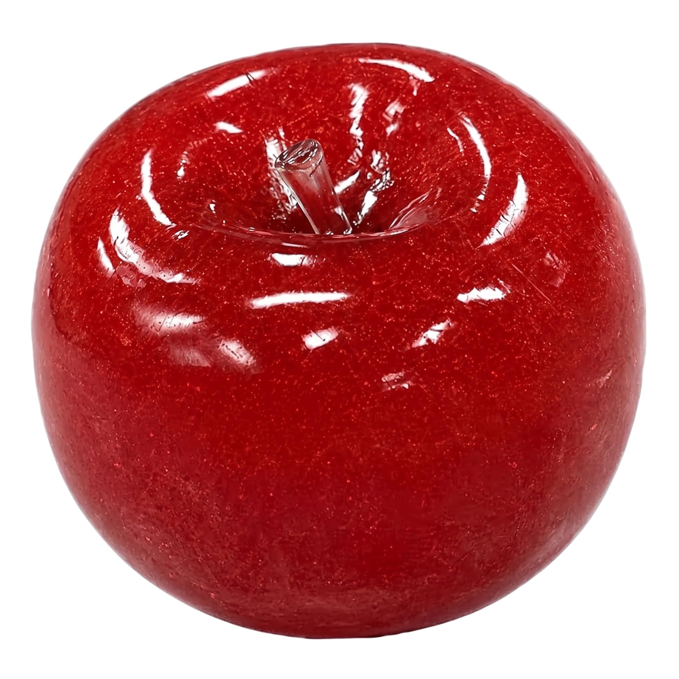 Crunchy Stress Ball, Squish Fidget Toy - Slushy Texture Squeeze Toy For Anxiety Relief (red)