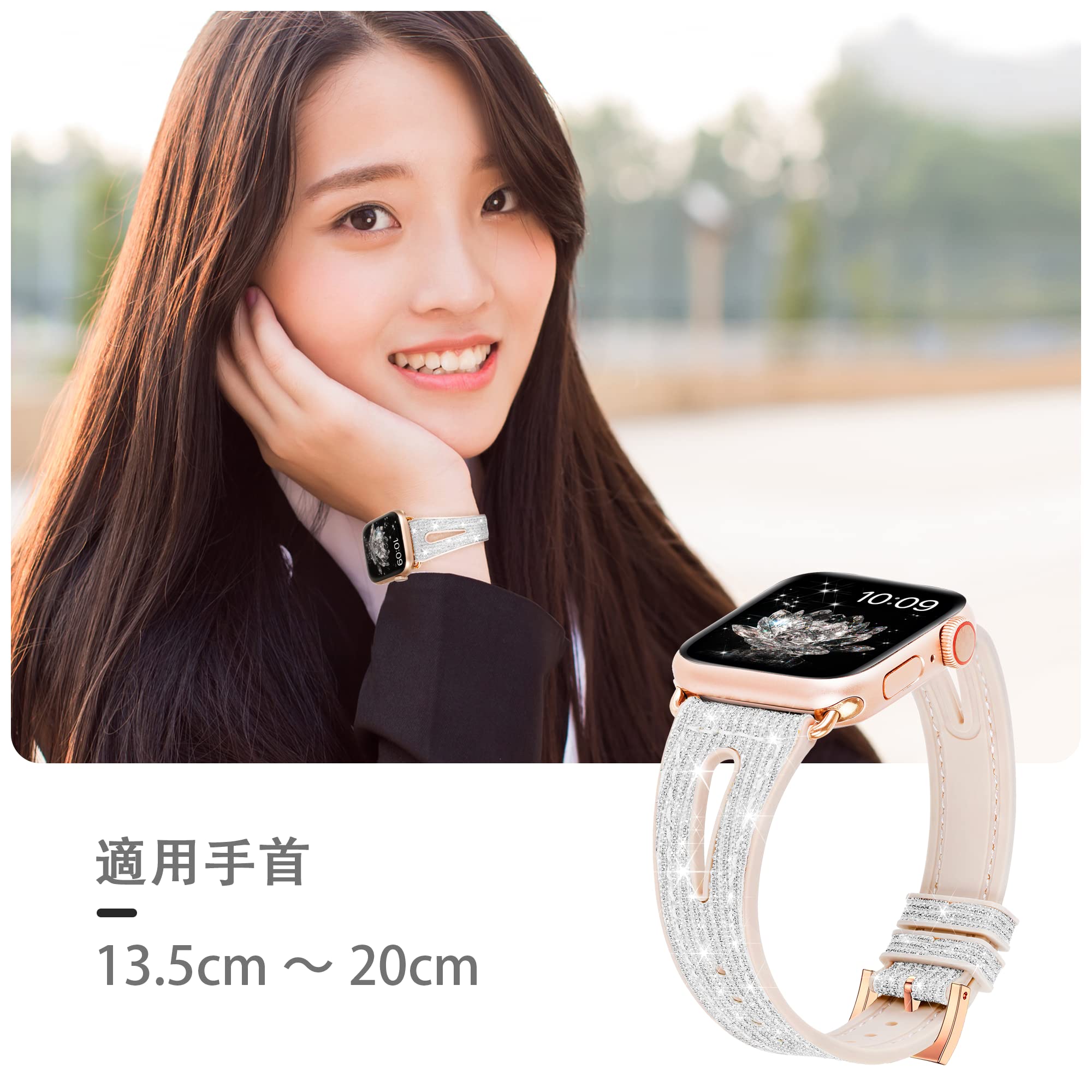 Amazon.co.jp: 【Daturus】互換Apple Watch バンド シリコンバンド 
