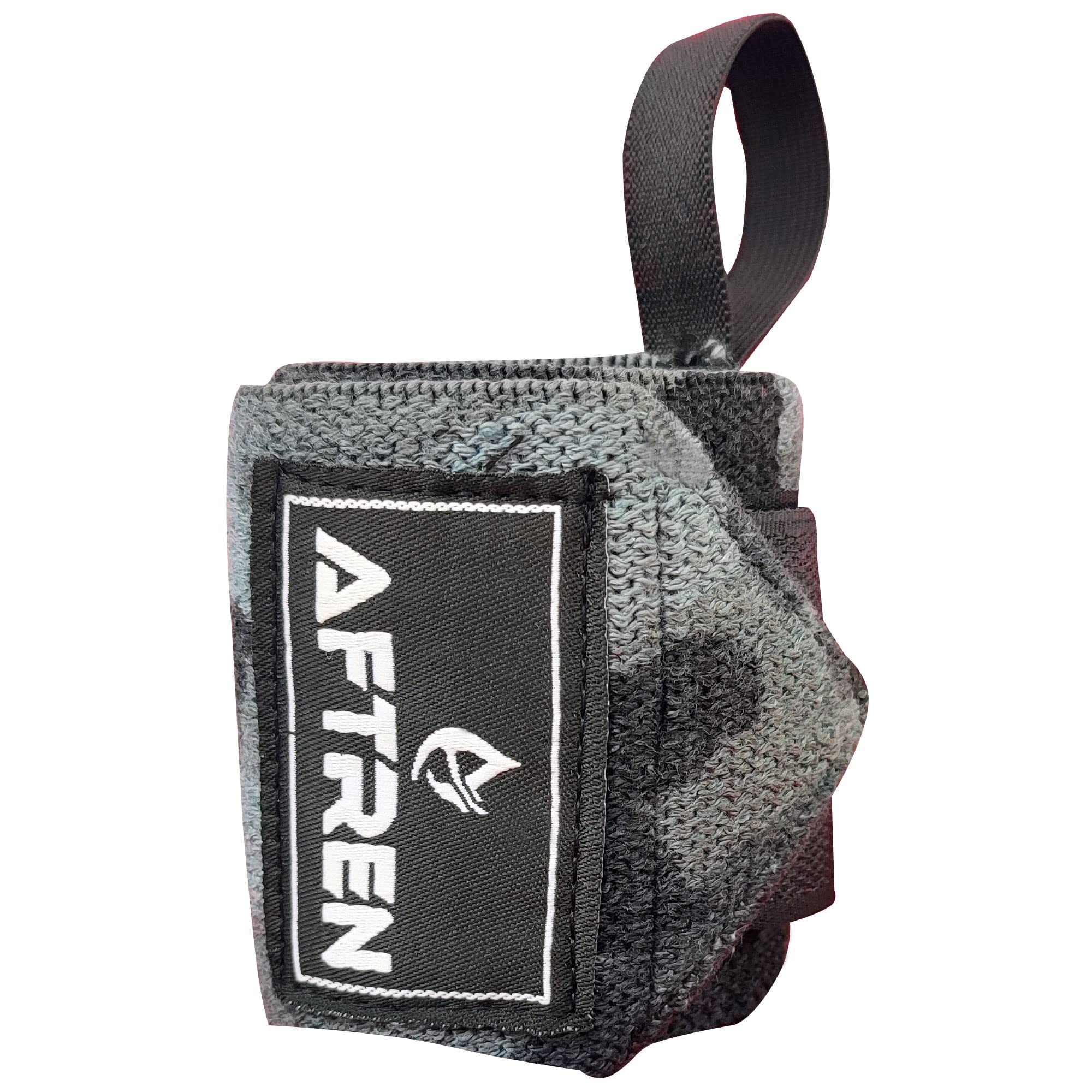Cinghie Per Sollevamento Pesi AFTREN, Fasce Per Polsi Professionali 18", Con Passante Per Pollice, Imbottite Per Powerlifting E Crossfit - 2