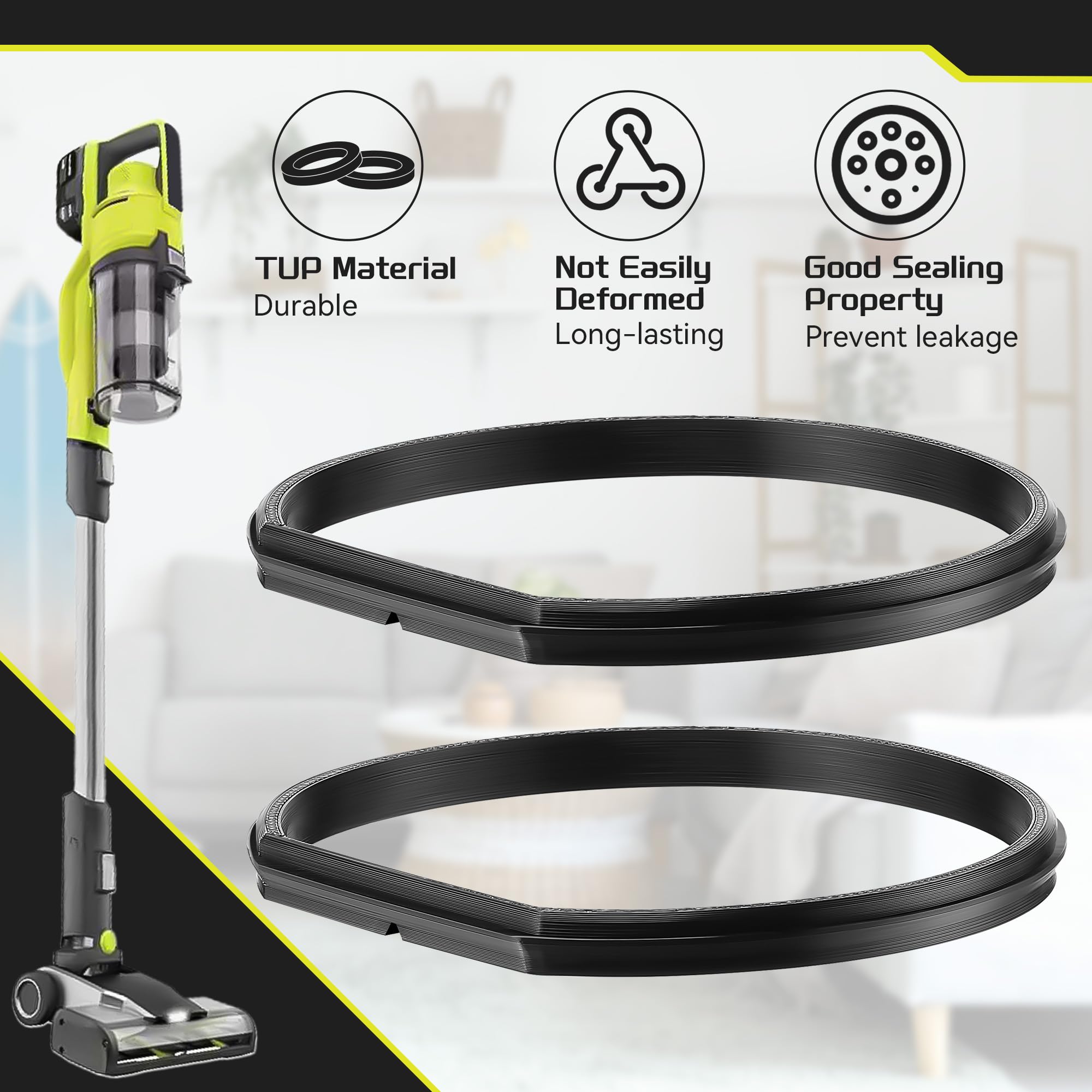 Guarnizione Aiperq per Dyson V11, Guarnizione fissa per la parte