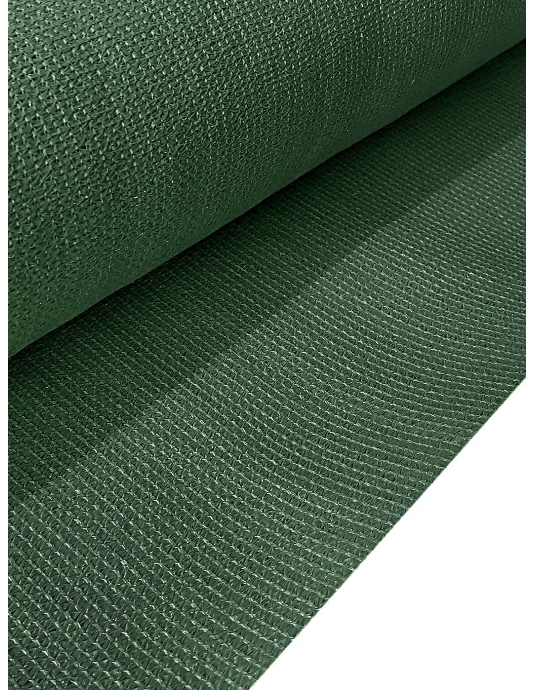 Jardin202 - Malla de Ocultación 120 g/m2 | Ocultación y Privacidad para su Terraza o Jardín | Seleccione Medida y Color | 1.50 x 10 Metros (Verde Oscuro)