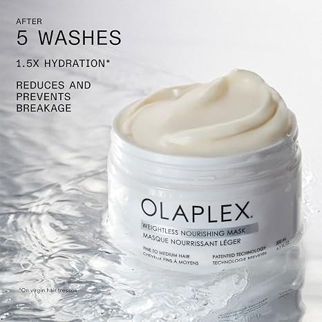 Olaplex Weightless Nourishing Mask: Cuticle Sealing Mask | Hydrate & Volumize | For Fine to Medium Hair, 200 ml / 6.7 Fl Oz