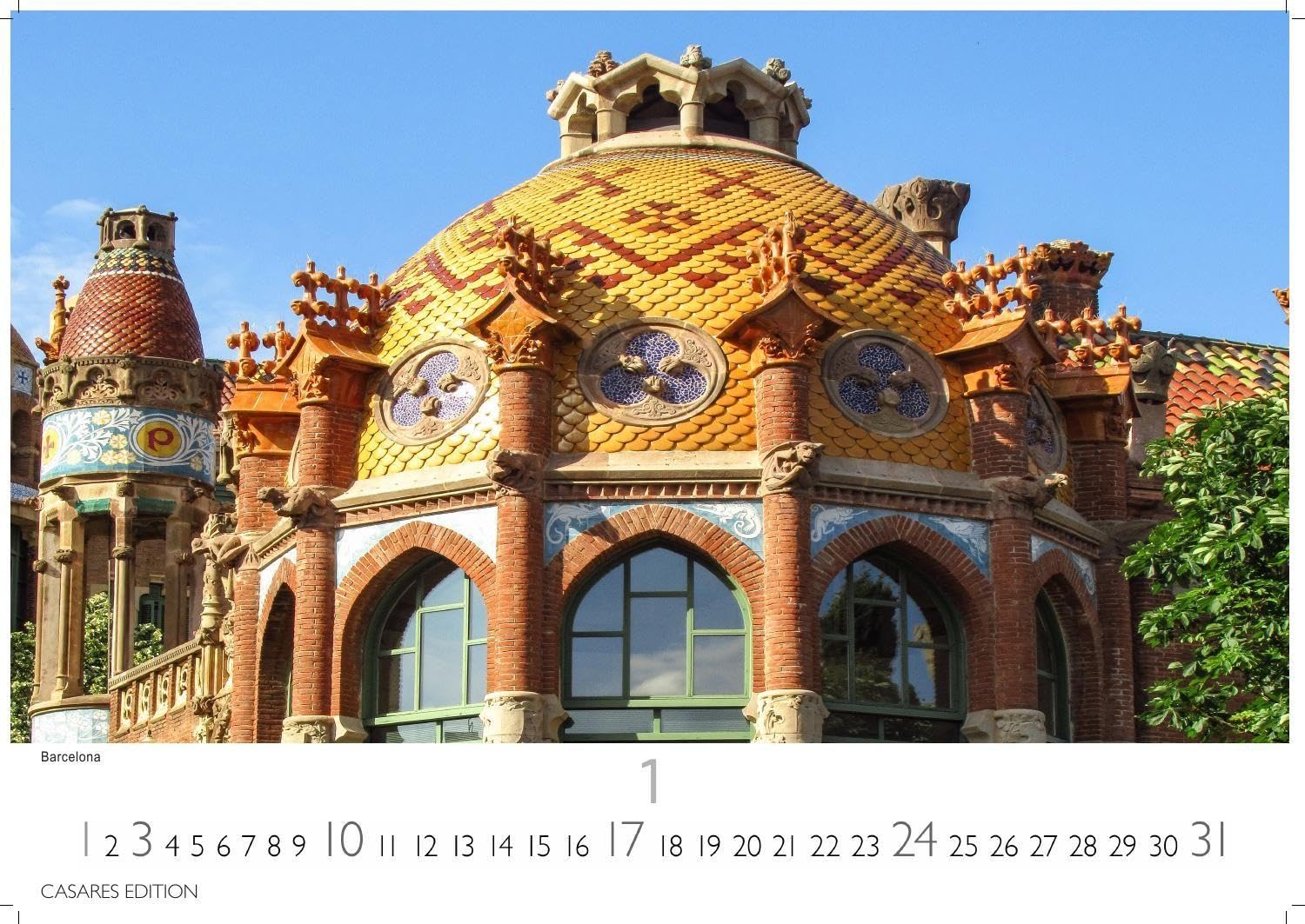 Jugendstil Kalender 2027 - Wandkalender | Fotokalender Kunst 35x50cm Großformat - Stilvolle künstlerische Motiven im Jugendstil für das ganze Jahr.