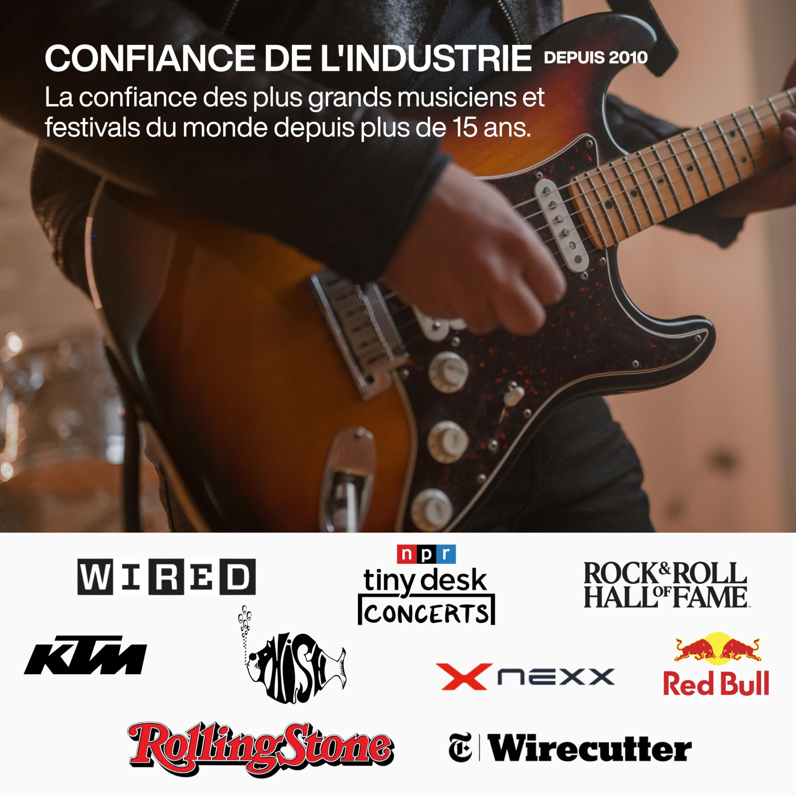 EarPeace Music PRO Protection Auditive Musicien - Bouchons d'Oreille Anti Bruit Haute Protection 20dB