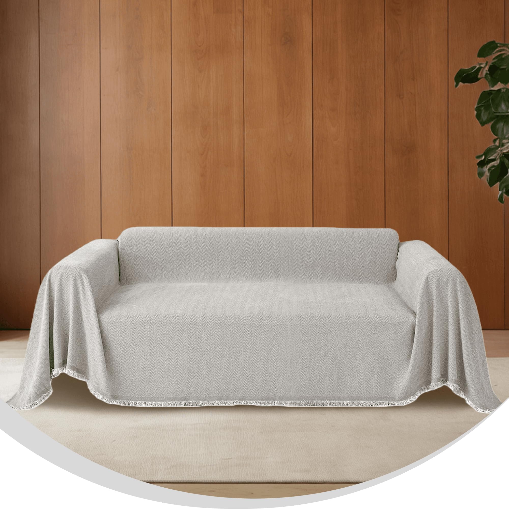 Amazon.co.jp: マルチカバー 180 x 395 cm 防塵キズ防止汚れ止洗える綿