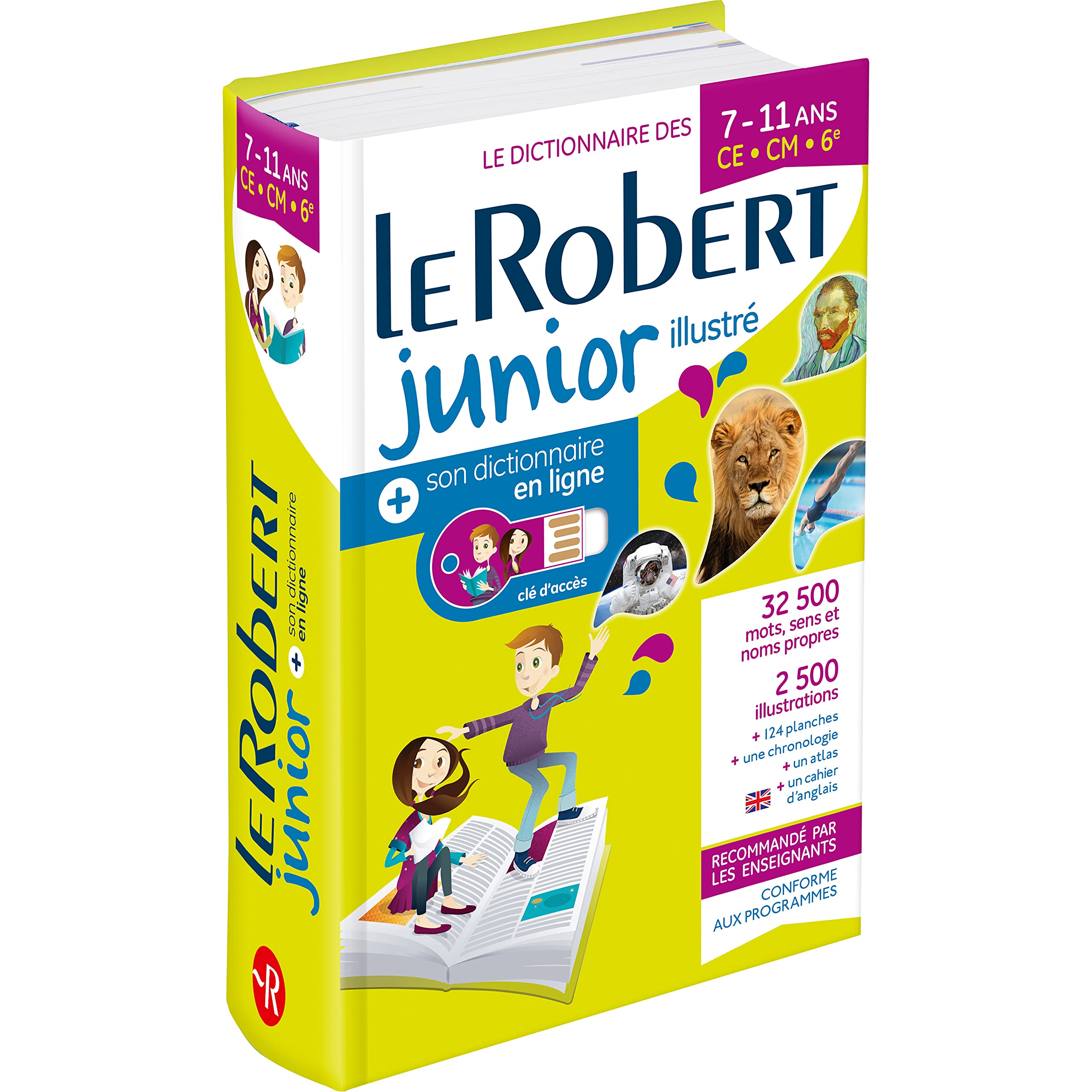 Le Robert Junior Illustre et son dictionnaire en ligne: Bimedia 2021: Includes free access to Le Robert Junior Online Dictionary (Dictionnaires scolaires)