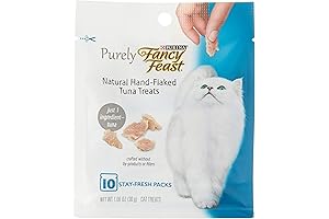 Purely Fancy Feast Natural Hand Flaked Tuna Treats