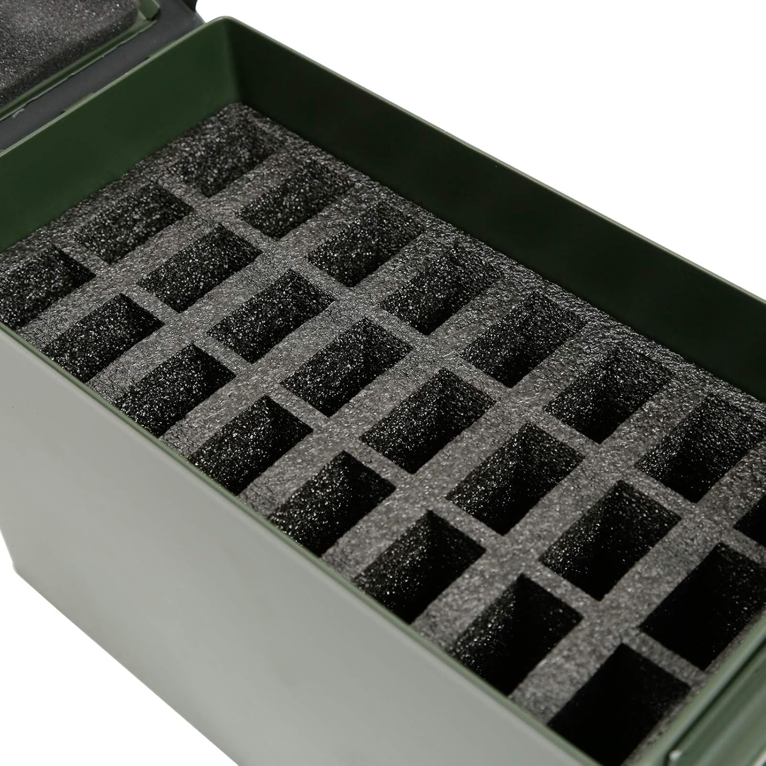 Aolamegs 24 Magazine Holder .50 Cal Ammo Can Foam (Pre-Cut, Military Grade Foam)