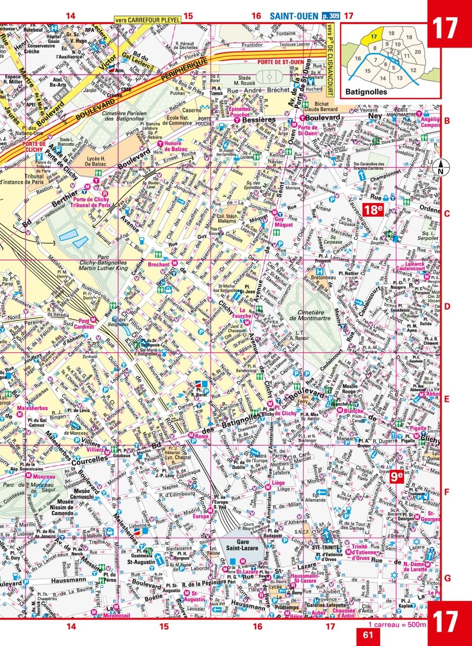 Atlas routiers : Grand Paris et Banlieue