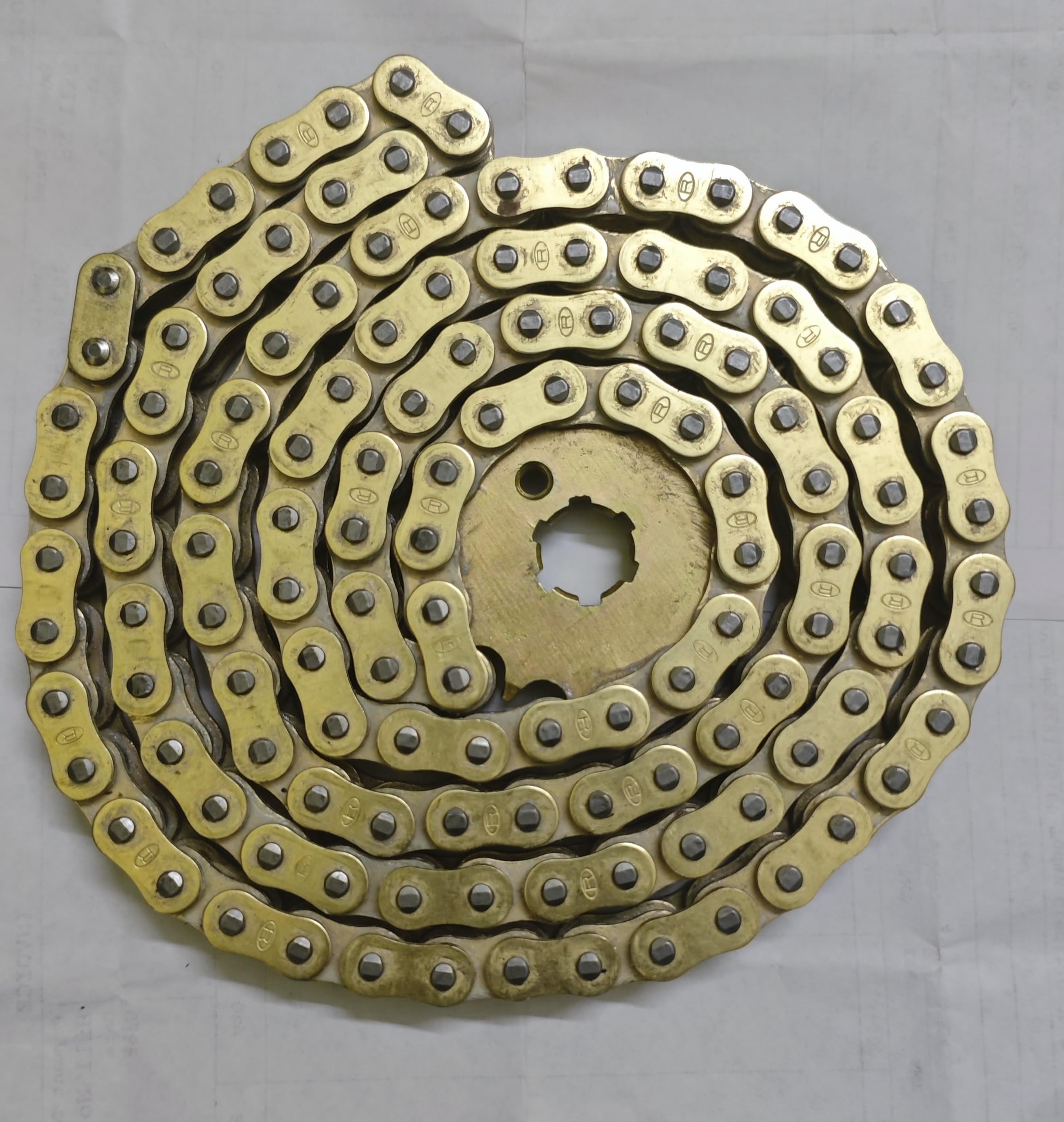 fxxx セット BRASS CHAIN SPROCKET FOR YAMAHA FZ/FZX/FZS OB : Amazon.in