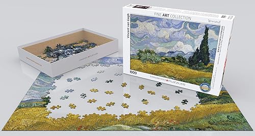 Miniatura 3 de Campo de trigo con cipreses de Vincent Van Gogh