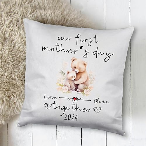 Miniatura 2 de Funda de almohada personalizada para el hogar, regalo para mamá, abuela, para ella