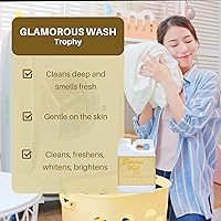 Vista 24 de Worldwide Nutrition Paquete: Tyler Candle Company Glamorous Wash Diva - Detergente líquido para ropa - Detergente para ropa Diva lavable a mano y a